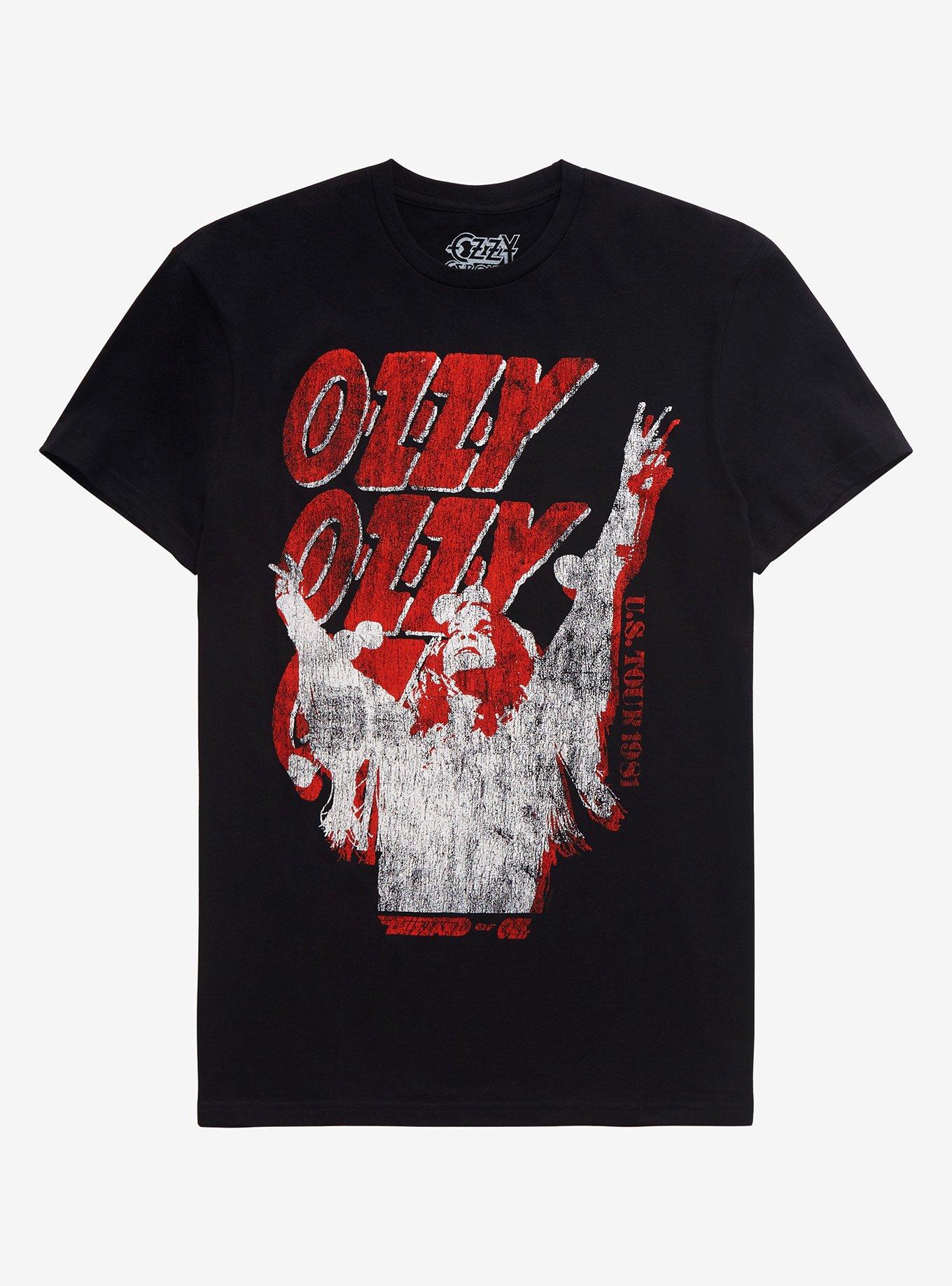 ozzy osbourne shirt hot topic