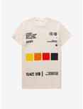 I Dont Know How But They Found Me Color Swatches T-Shirt, NATURAL, hi-res