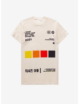 I Dont Know How But They Found Me Color Swatches T-Shirt, , hi-res