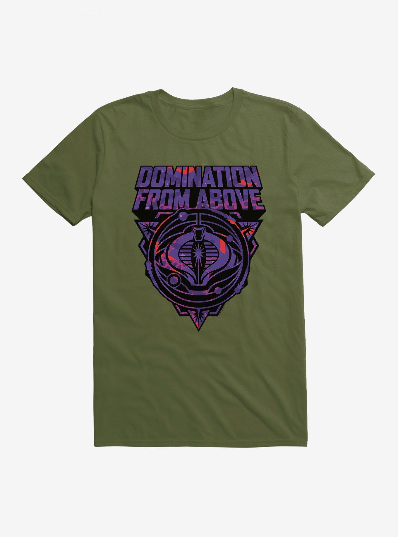 G.I. Joe Cobra Domination From Above Badge T-Shirt