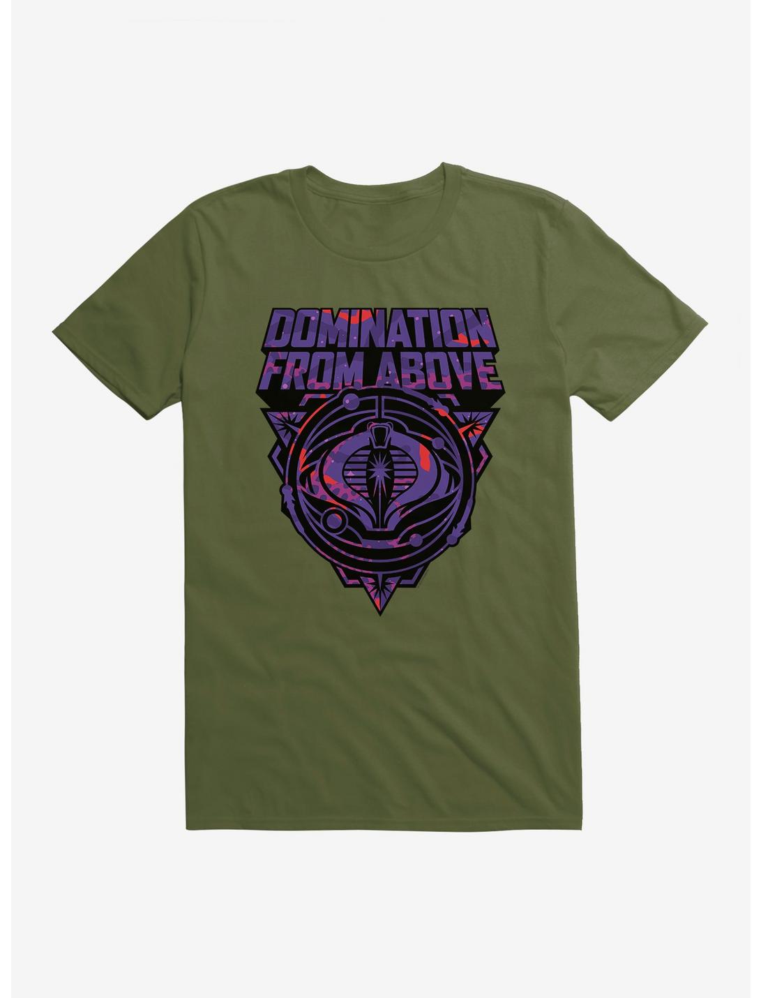 G.I. Joe Cobra Domination From Above Badge T-Shirt, CITY GREEN, hi-res