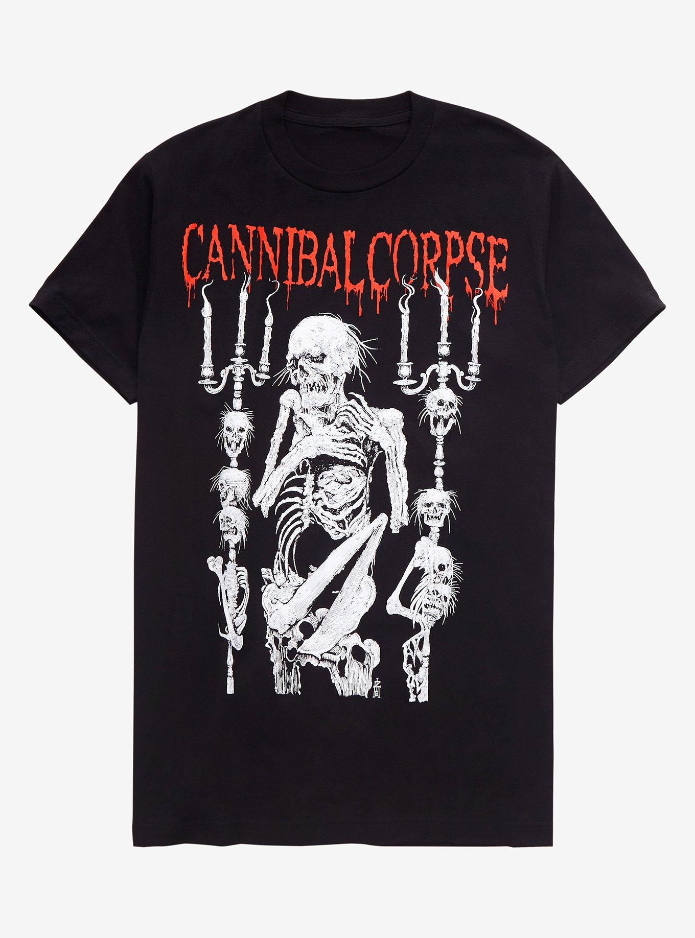 Cannibal Corpse Mutilated T-Shirt, BLACK, hi-res