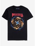 Pantera Skull Saw T-Shirt, BLACK, hi-res