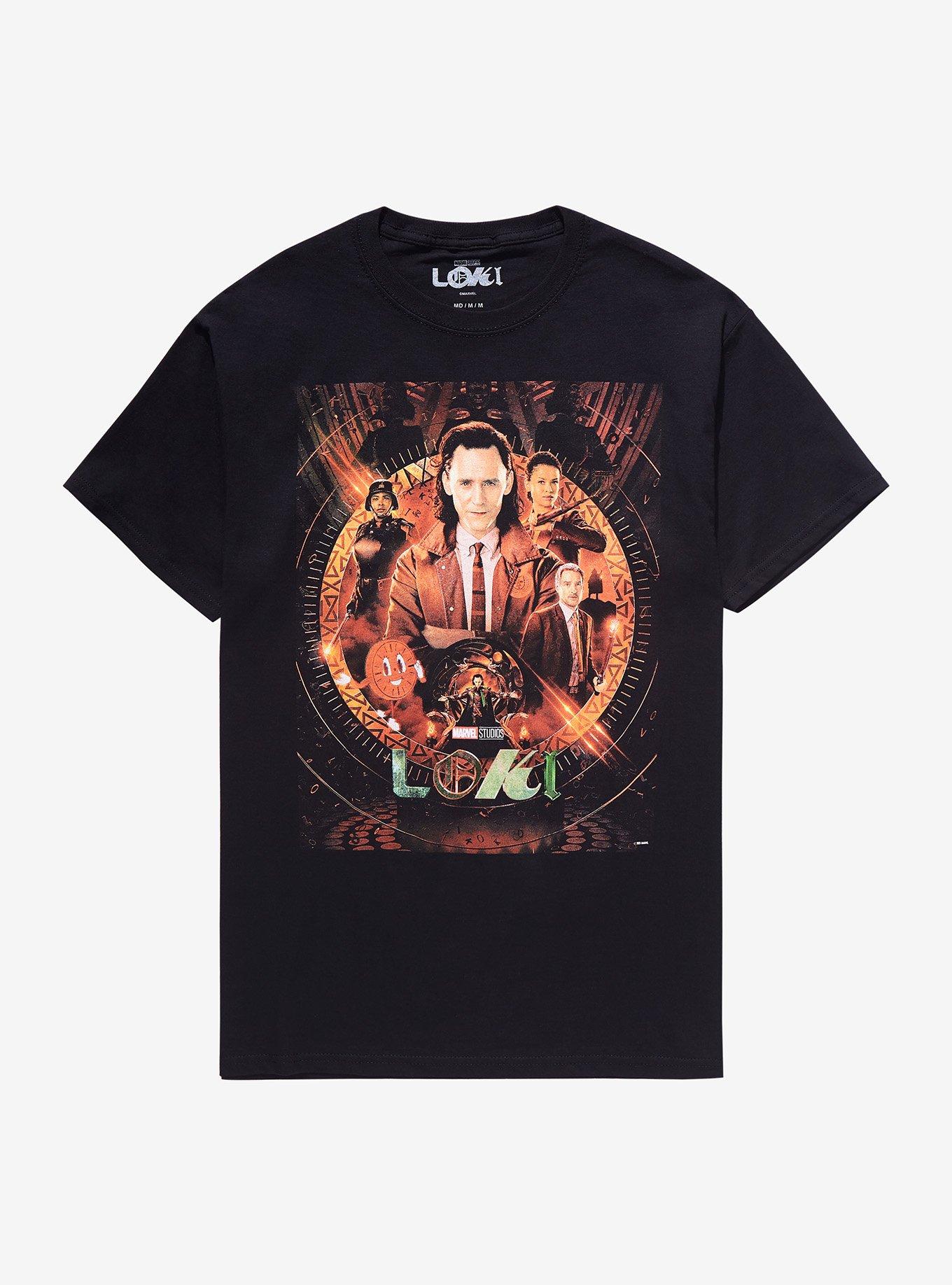 Marvel Loki Team Poster T-Shirt, MULTI, hi-res