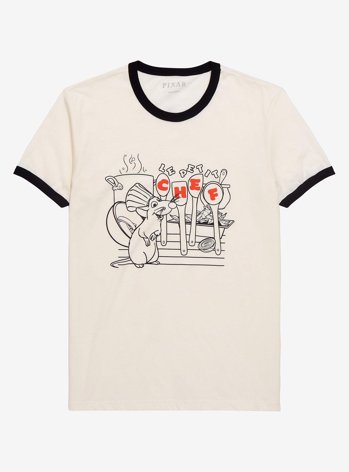 Disney Pixar Ratatouille Le Petit Chef Ringer T-Shirt - BoxLunch Exclusive, , hi-res
