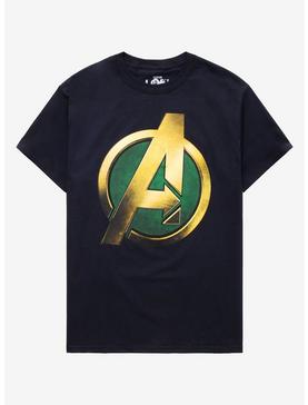 Marvel Loki Avengers Logo T-Shirt, , hi-res