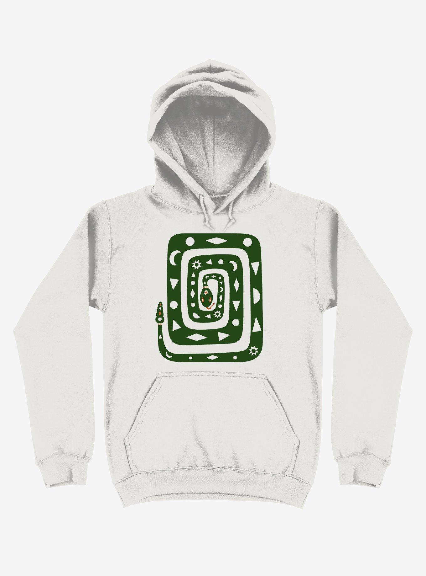 Beware Of Tall Grass And Bad Vibrations Snake Hoodie, , hi-res