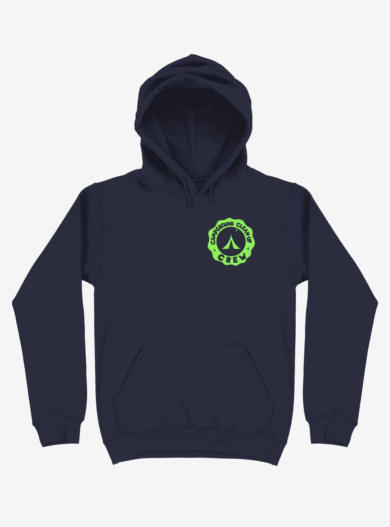 Campground Cleanup Crew Hoodie, NAVY, hi-res