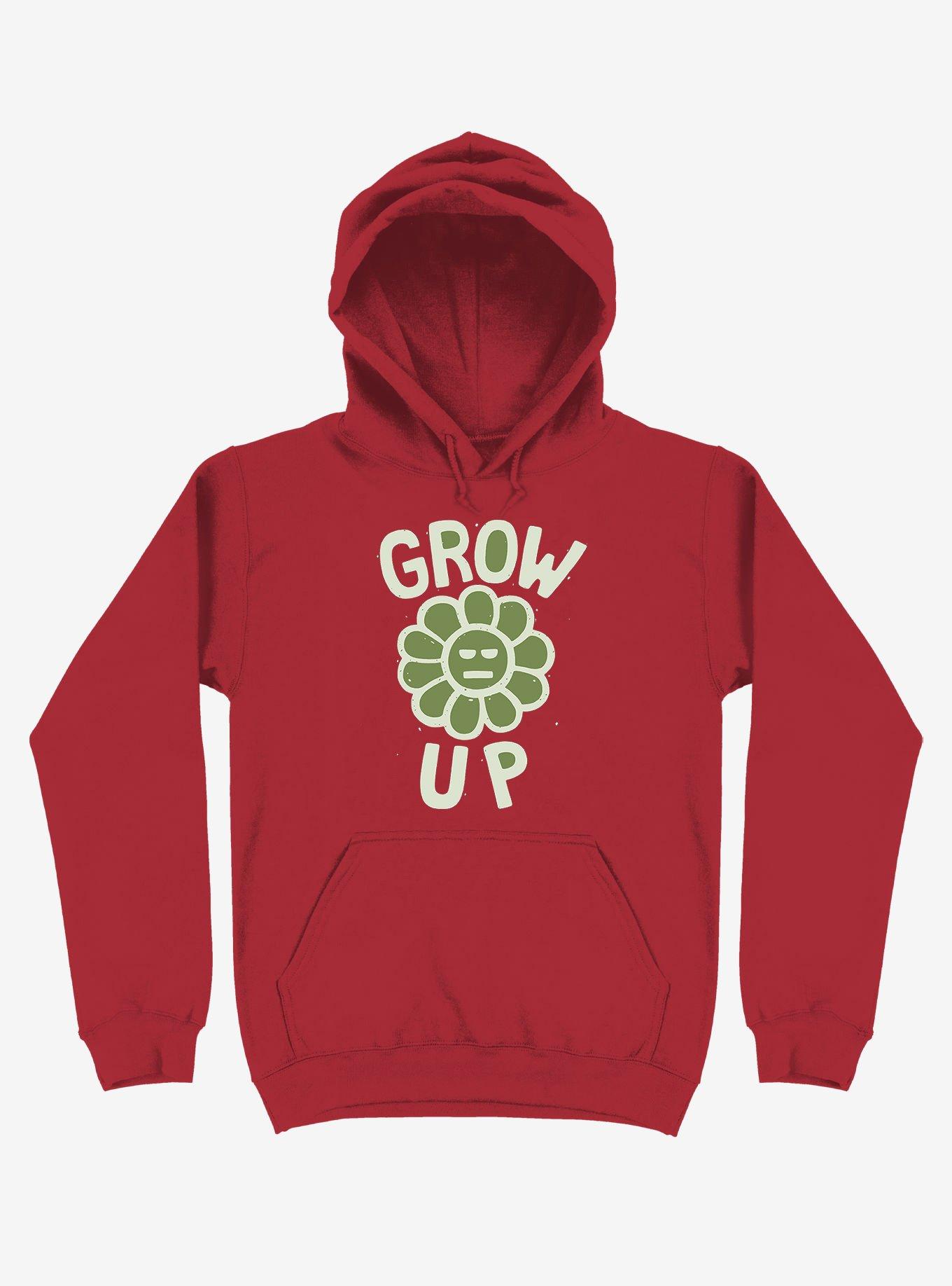 Grow Up Flower Hoodie, , hi-res