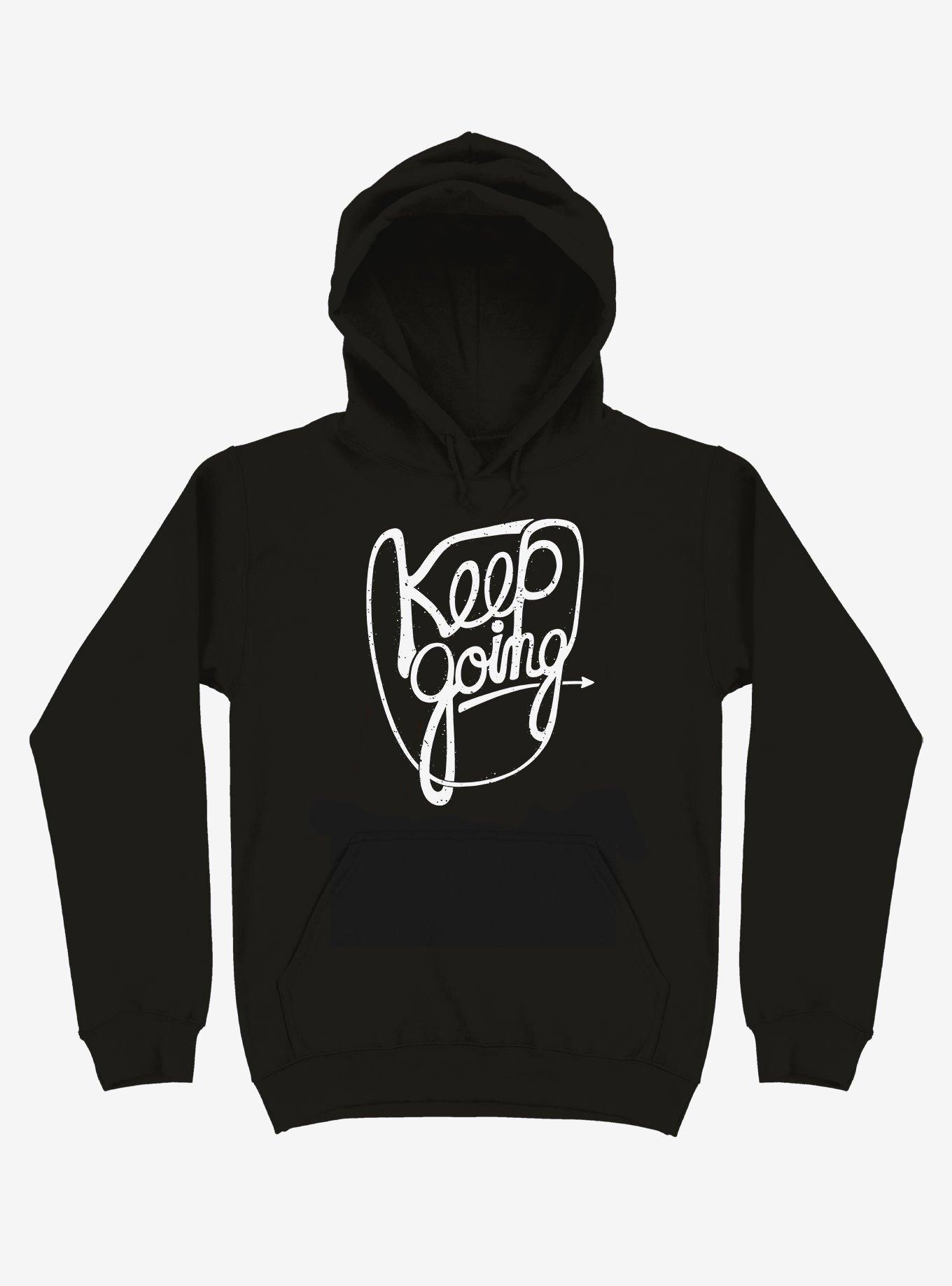 Keep Going Hoodie, BLACK, hi-res