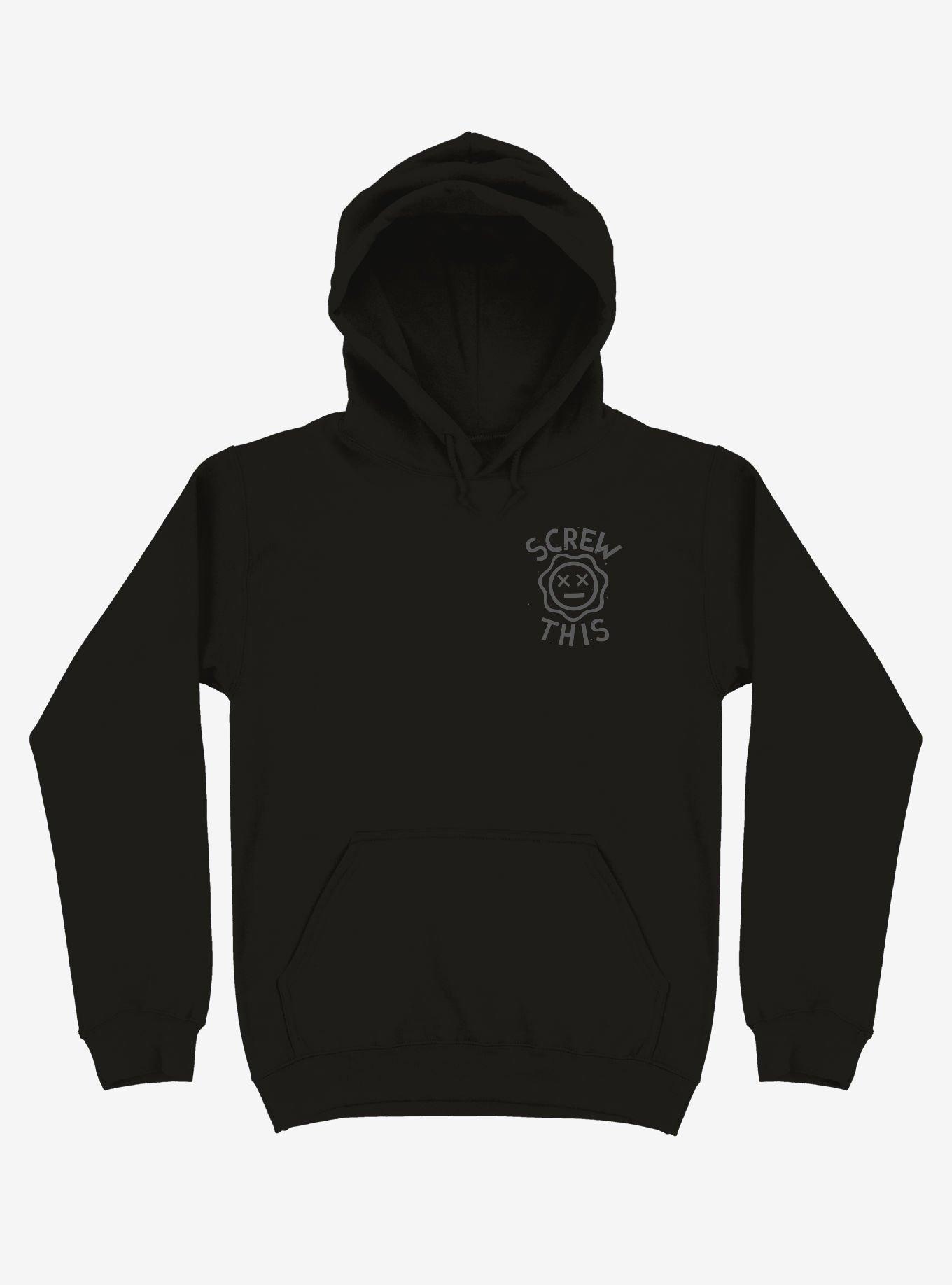 THRDLESS Screw This Flower Hoodie