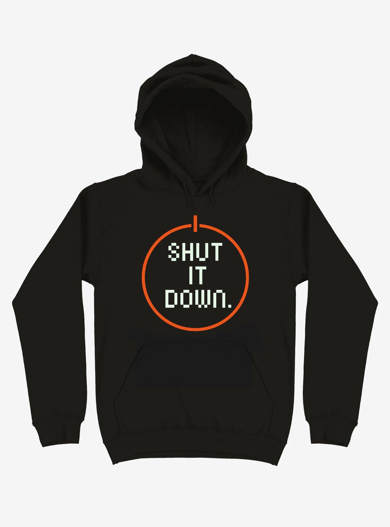 Shut It Down Gamer Hoodie, , hi-res