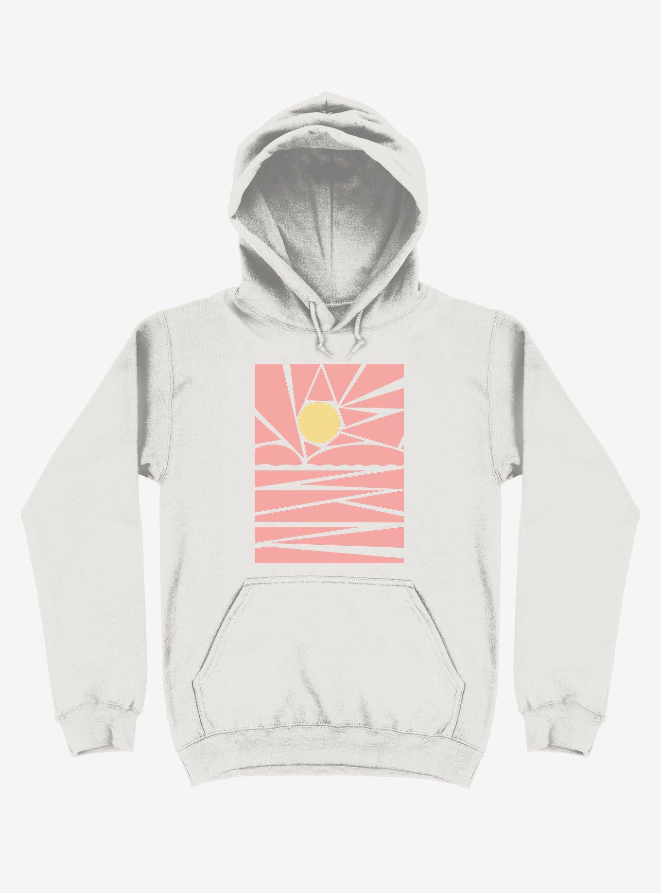 Sun In My Eyes Art Hoodie, WHITE, hi-res