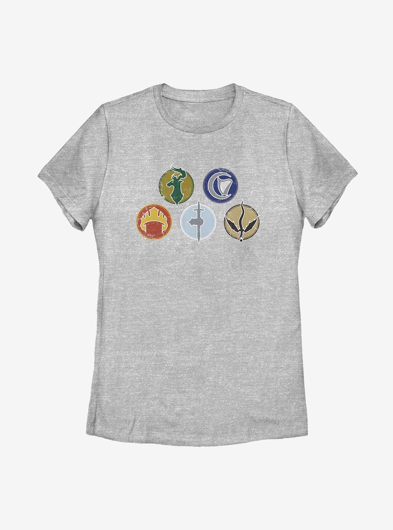 Dungeons & Dragons Distressed Factions Womens T-Shirt, , hi-res