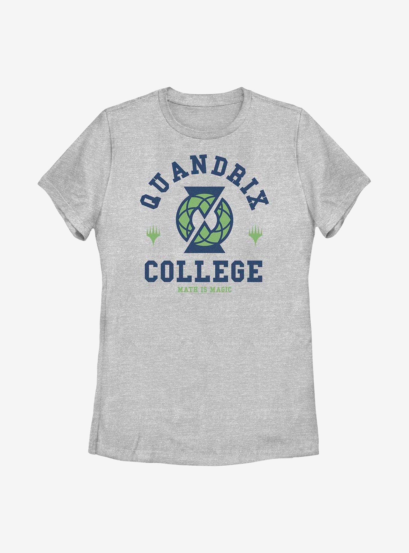 Magic: The Gathering Quandrix College Womens T-Shirt, ATH HTR, hi-res