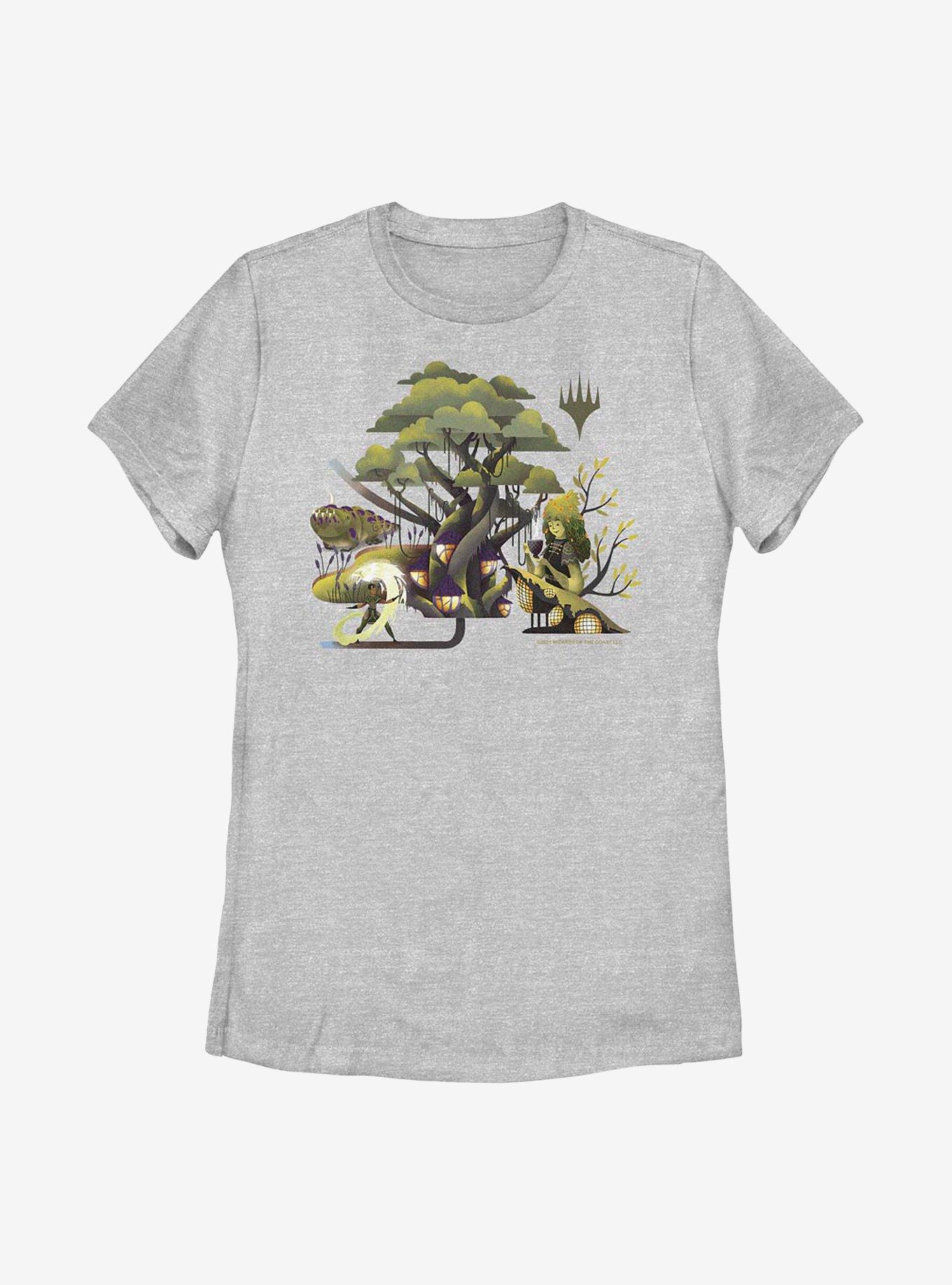 Magic: The Gathering Witherbloom Land Womens T-Shirt, ATH HTR, hi-res