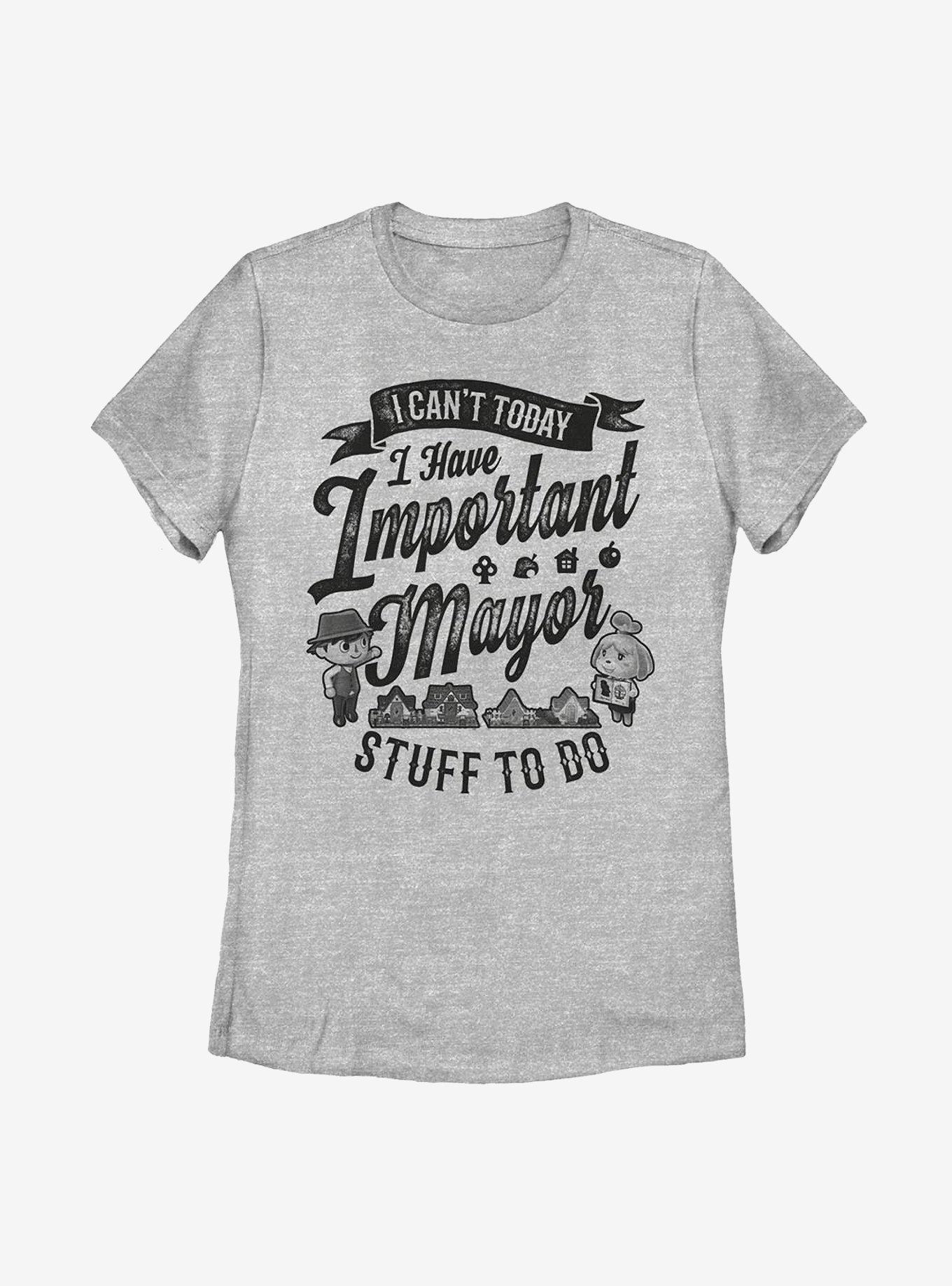 Animal Crossing Mayor Stuff Womens T-Shirt, , hi-res