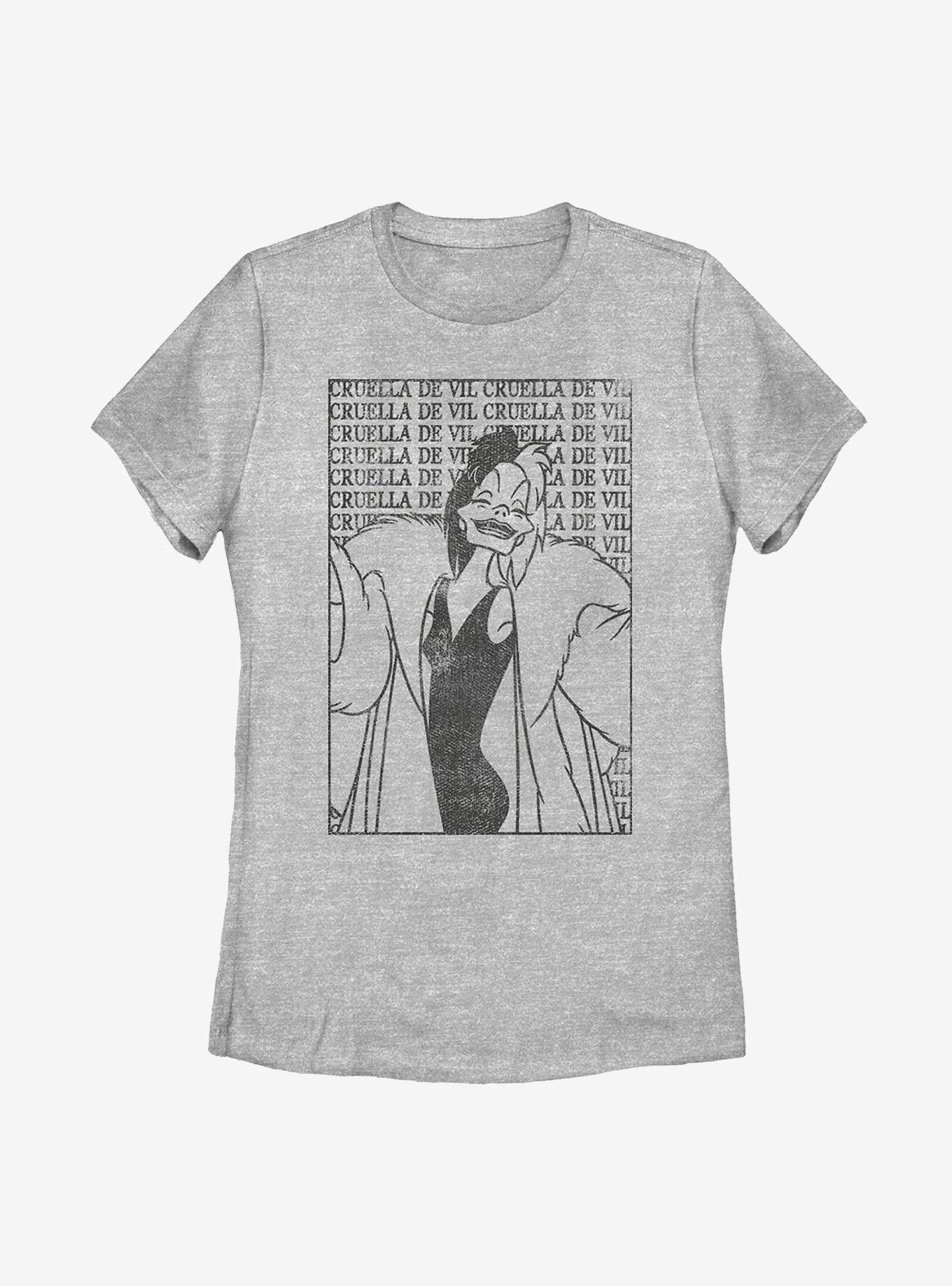 Disney Cruella De Vil Womens T-Shirt, , hi-res