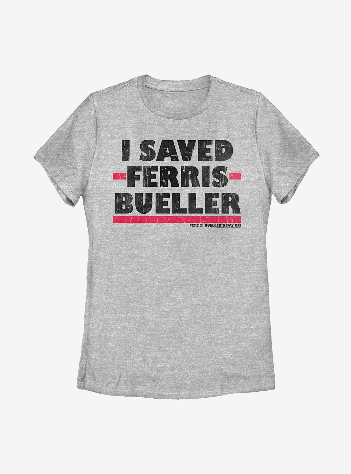 Ferris Bueller's Day Off I Saved Womens T-Shirt, ATH HTR, hi-res