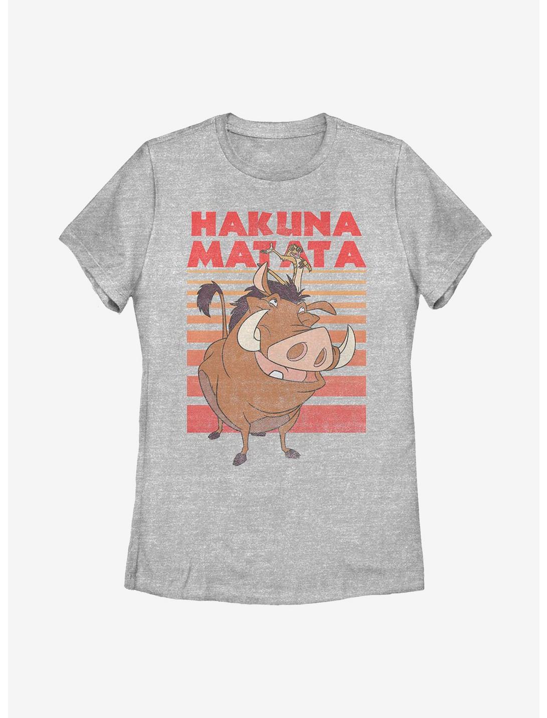 Disney The Lion King Hakuna Matata Womens T-Shirt, ATH HTR, hi-res