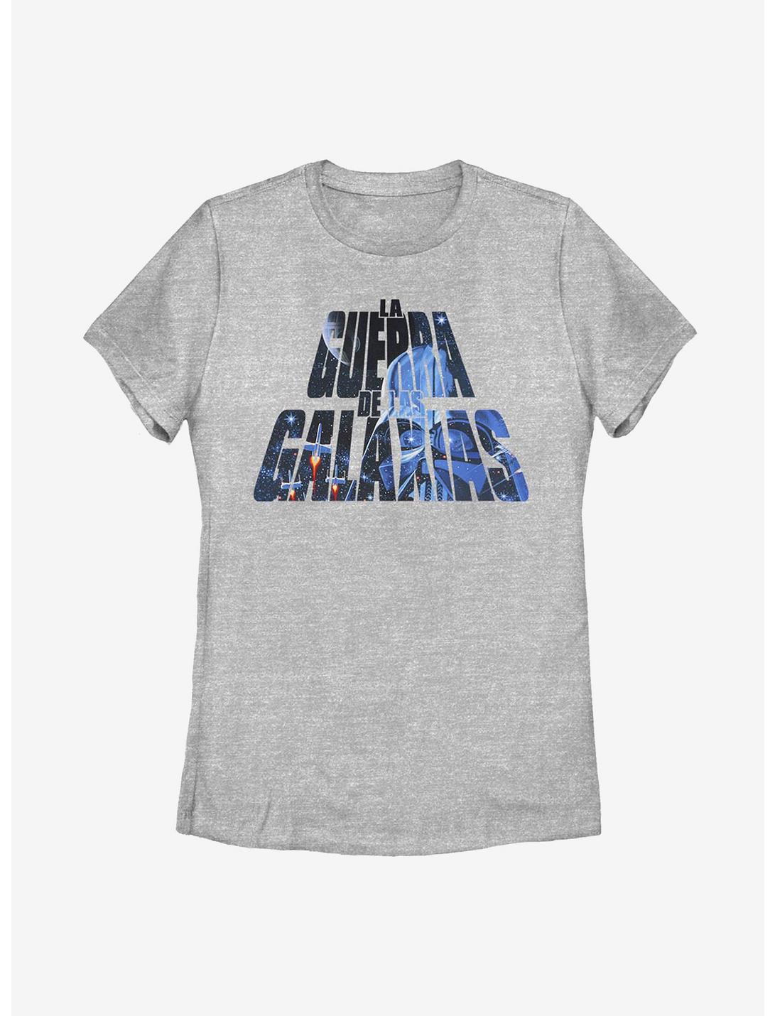 Star Wars De Las Galaxias Womens T-Shirt, ATH HTR, hi-res