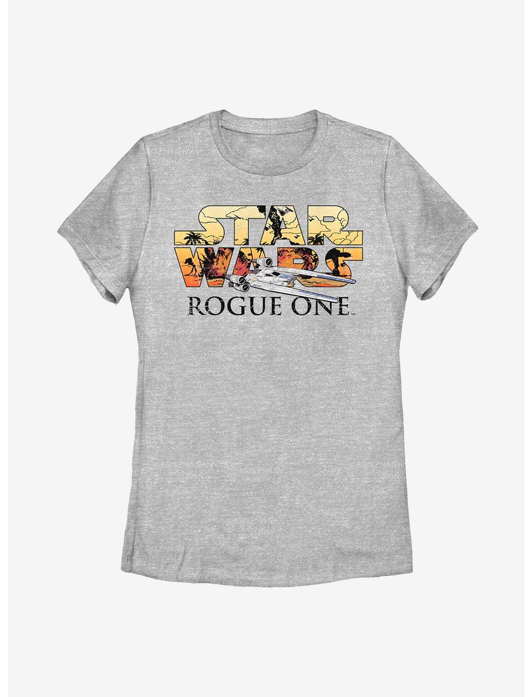 Star Wars U-Wing Logo Womens T-Shirt, ATH HTR, hi-res