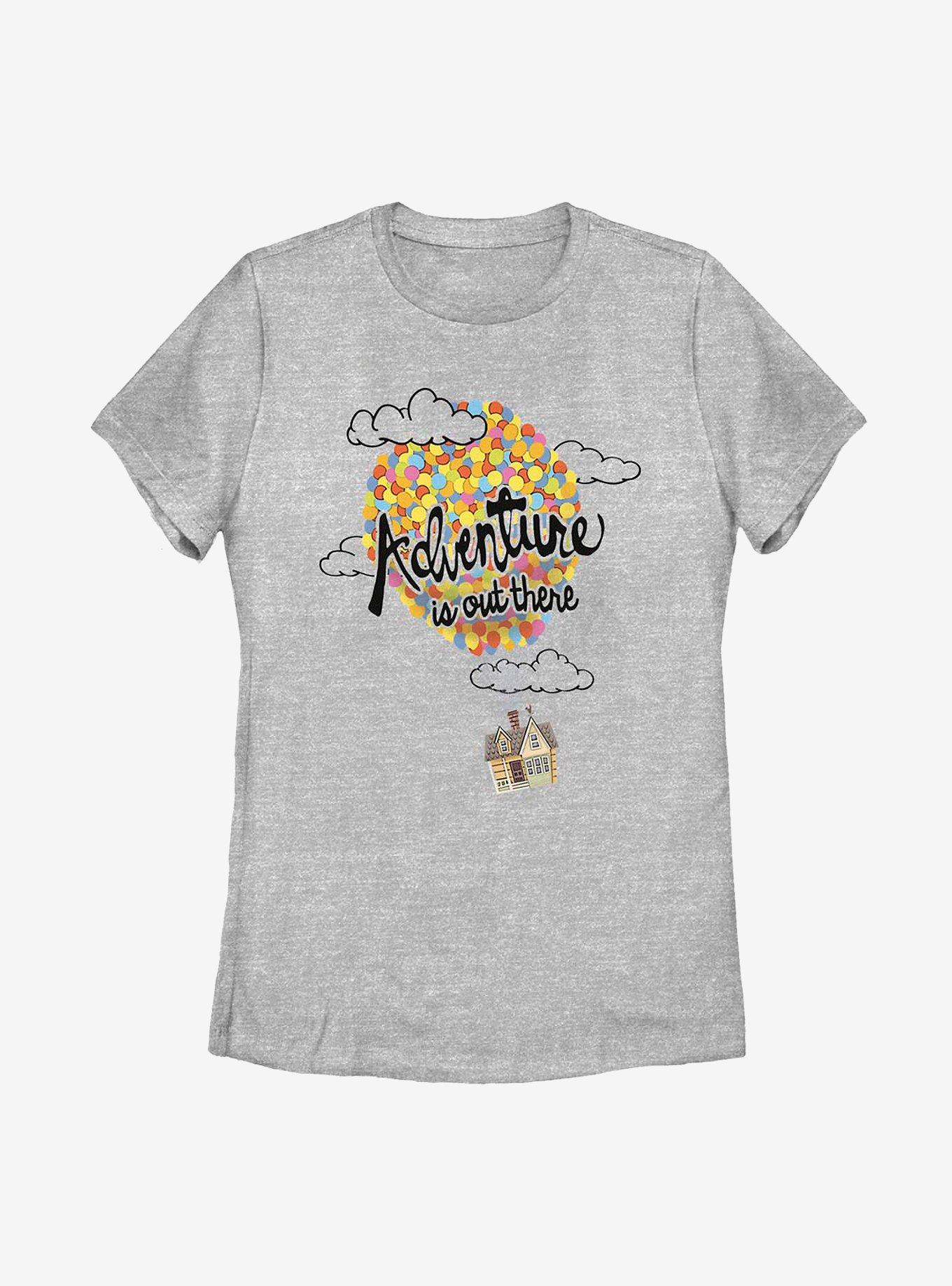 Disney Pixar Up Adventure Womens T-Shirt, ATH HTR, hi-res