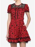 Steampunk Lolita Dress, RED, hi-res