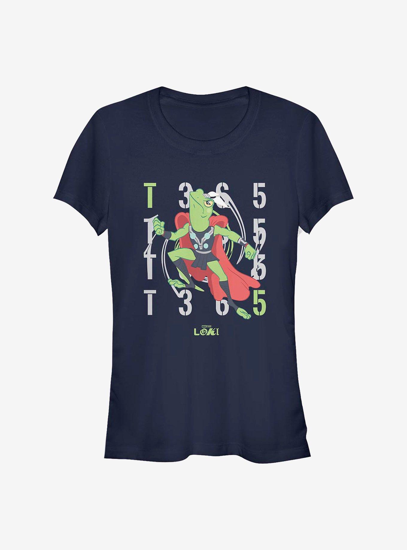 Marvel Loki Alligator T365 Girls T-Shirt