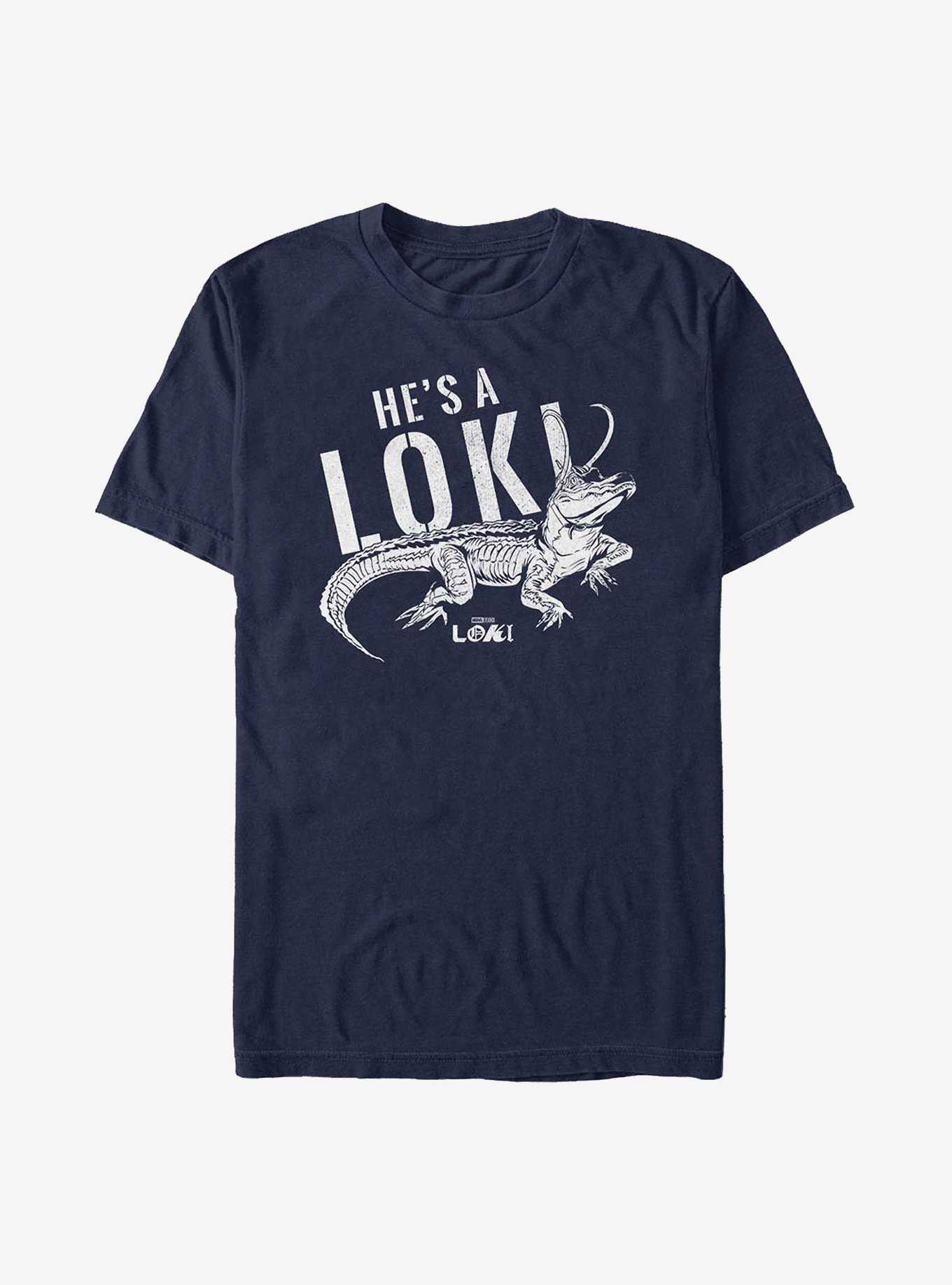 Marvel Loki He's A Loki Alligator T-Shirt, , hi-res