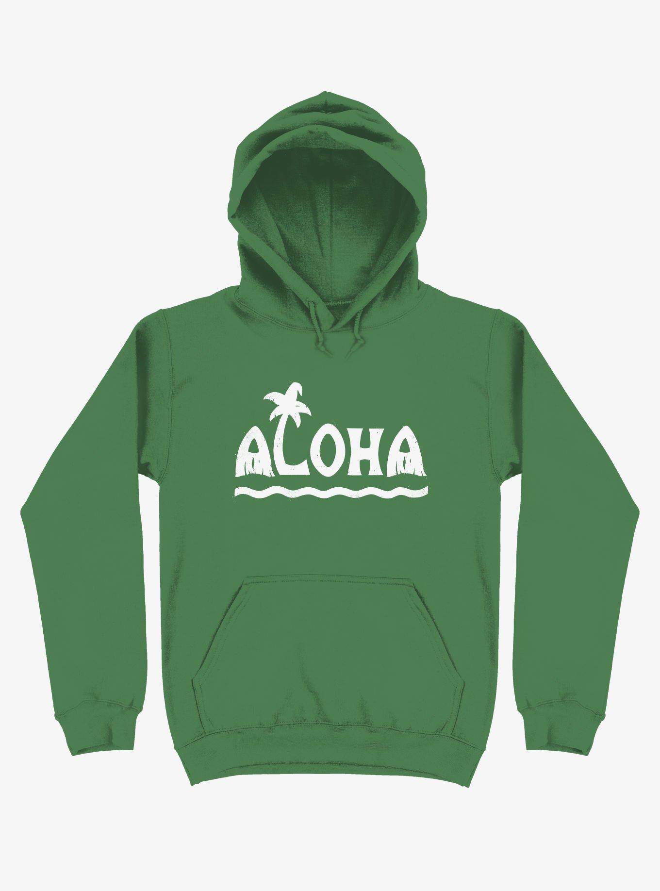 THRDLESS Aloha! Beach Palm Tree Hoodie