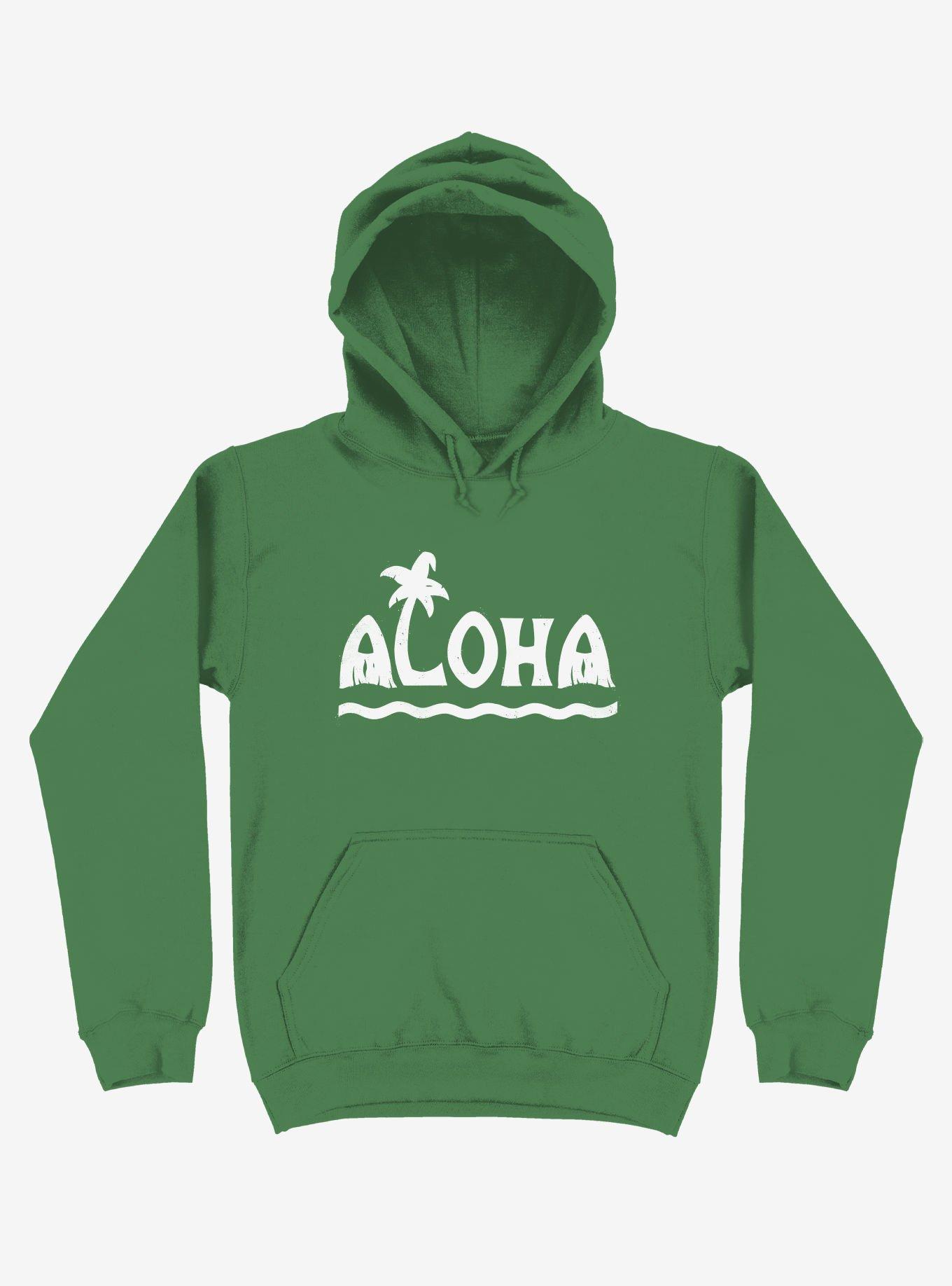 Aloha! Beach Palm Tree Hoodie, , hi-res