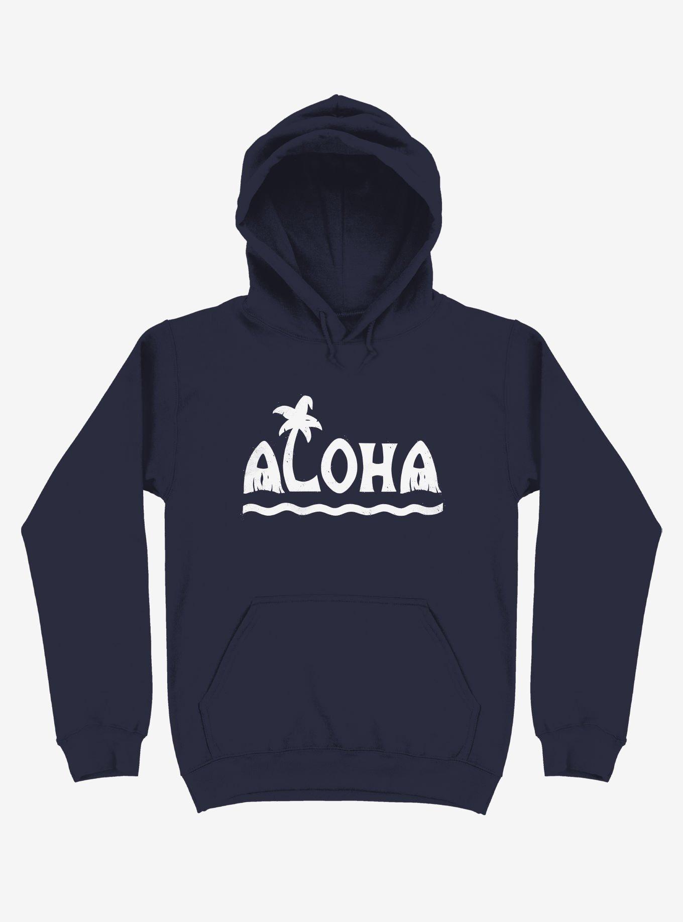 Aloha! Beach Palm Tree Hoodie, , hi-res