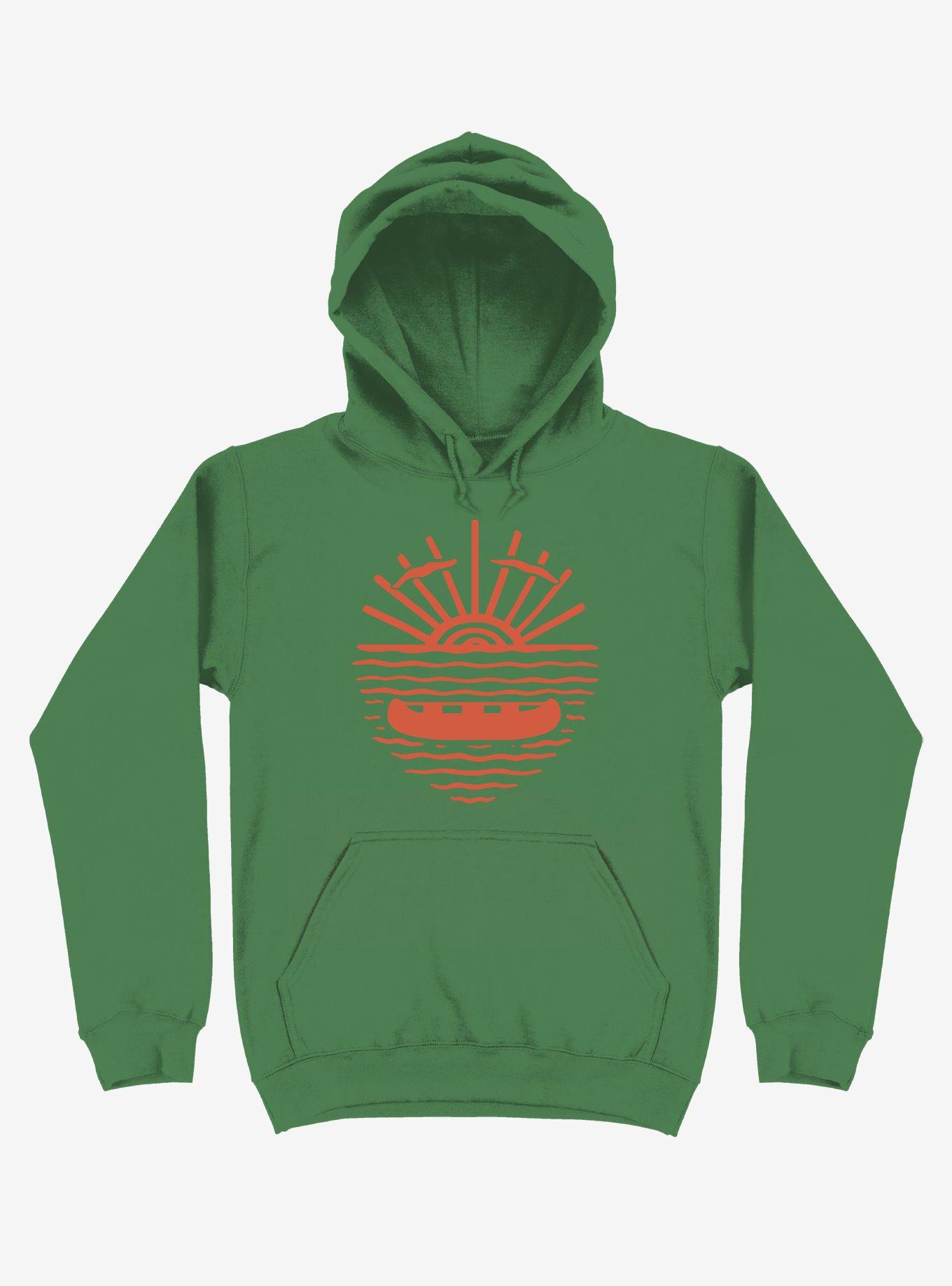 A New Wave Art Hoodie, KELLY GREEN, hi-res