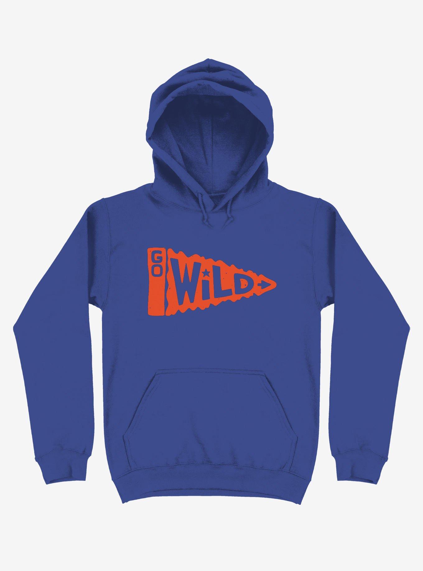 Go Wild Hoodie, ROYAL, hi-res