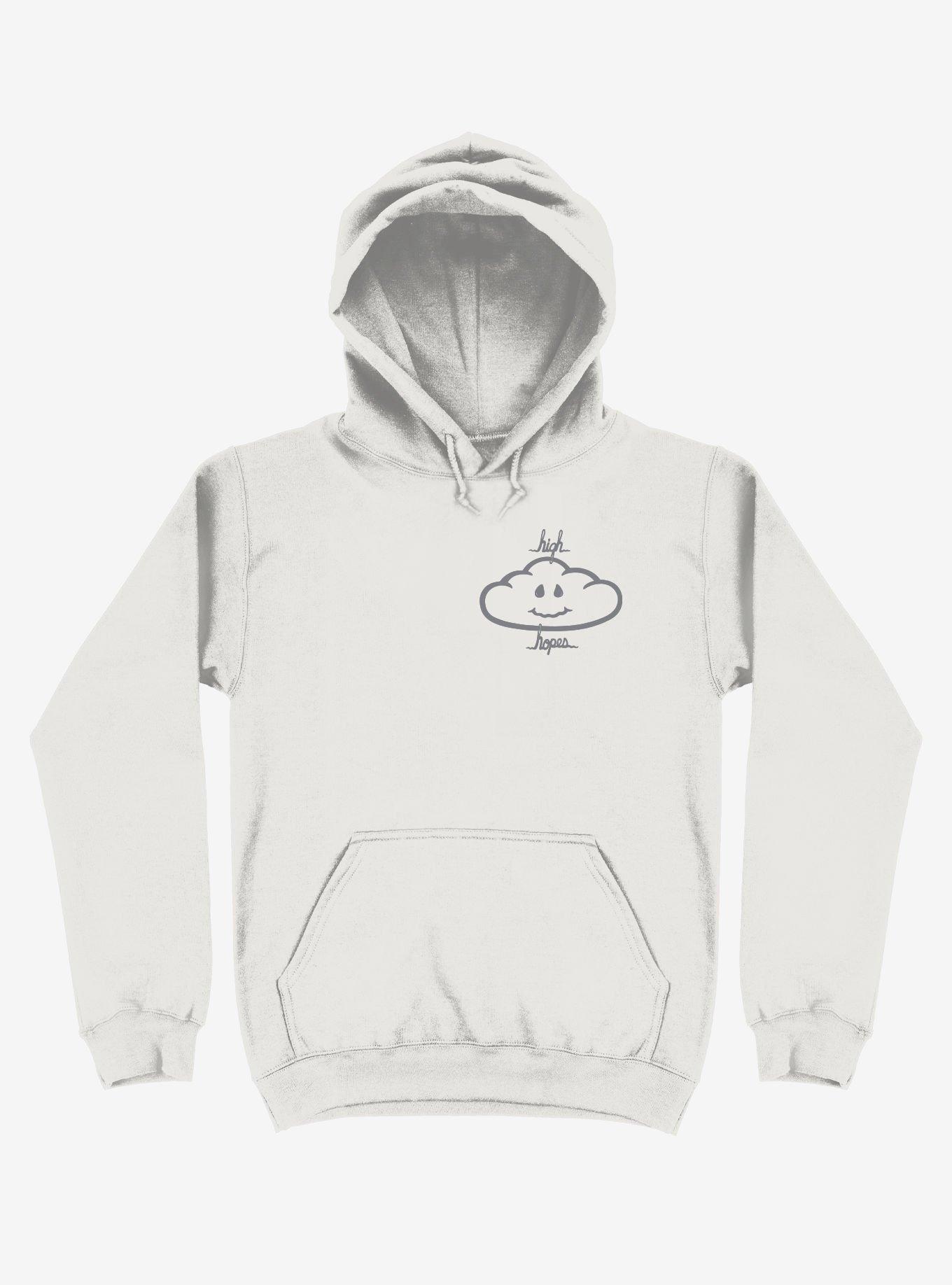 High Hopes Cloud Hoodie, WHITE, hi-res