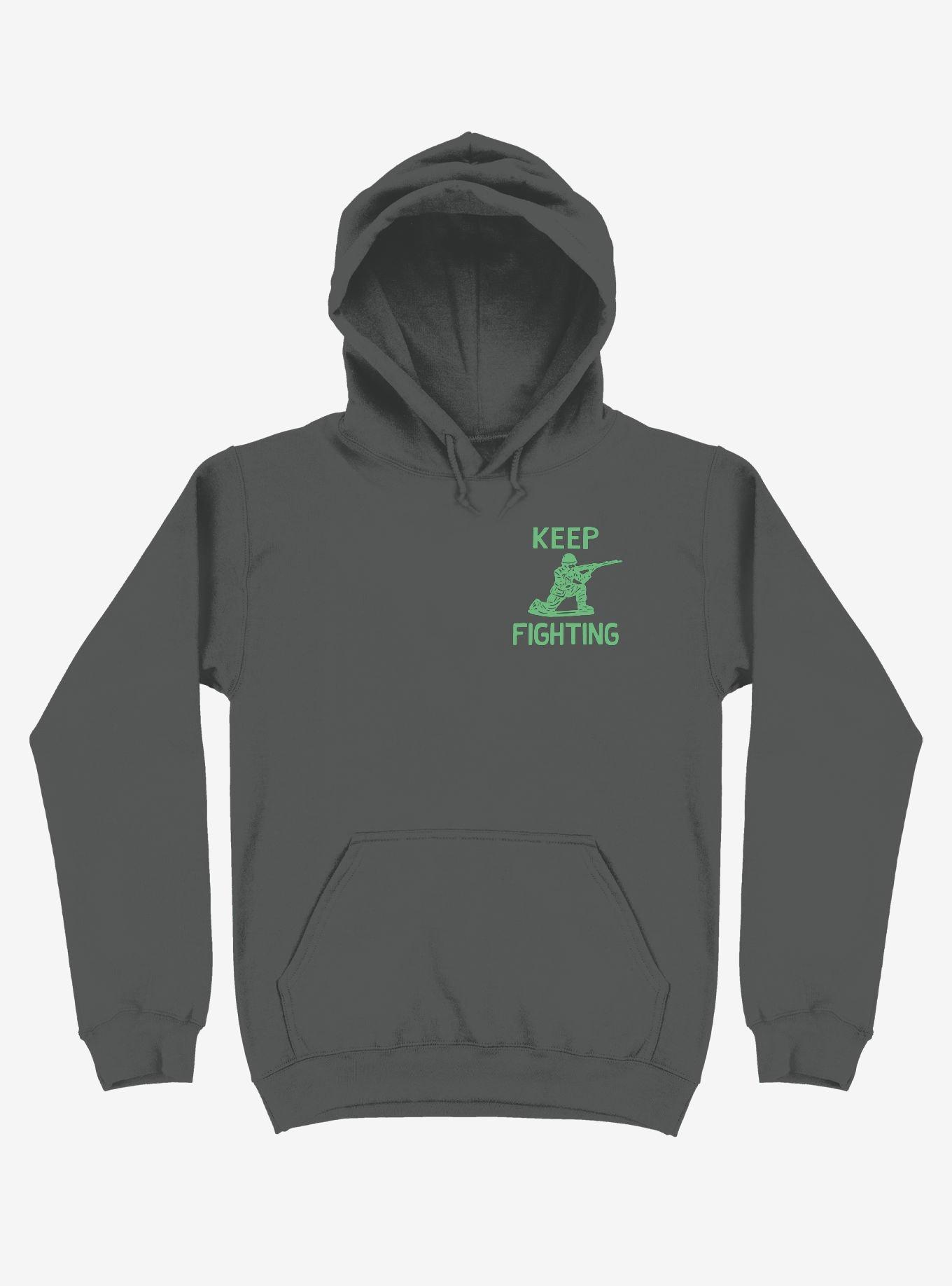 Keep Fighting Soldier Hoodie, , hi-res