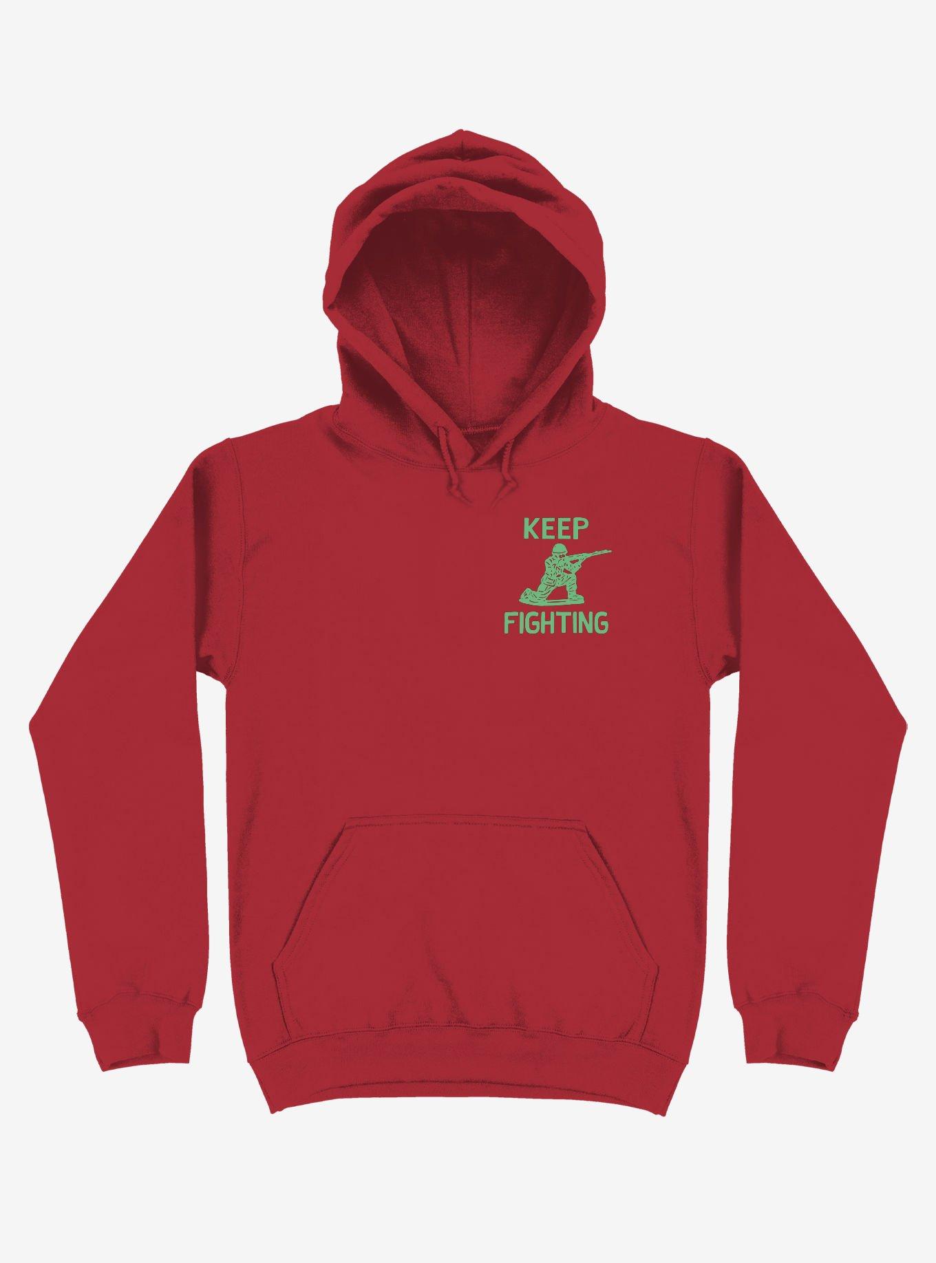 Keep Fighting Soldier Hoodie, , hi-res