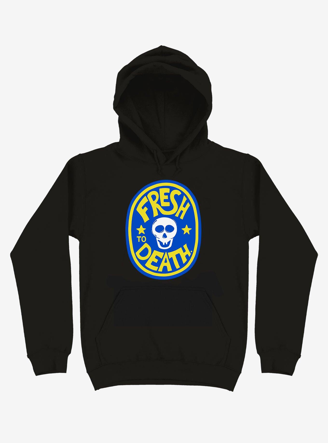 Fresh To Death Skull Hoodie, , hi-res