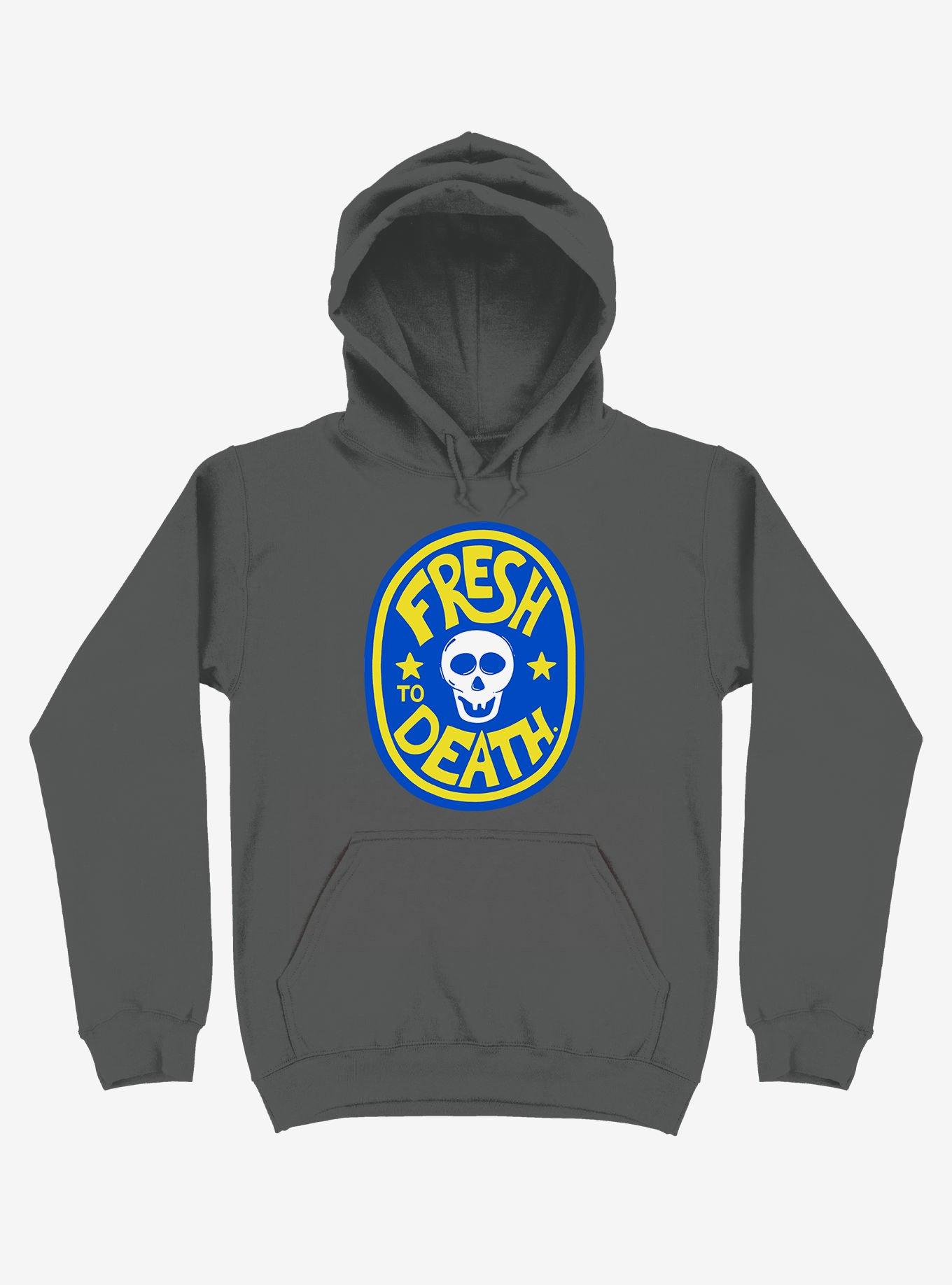 Fresh To Death Skull Hoodie, , hi-res