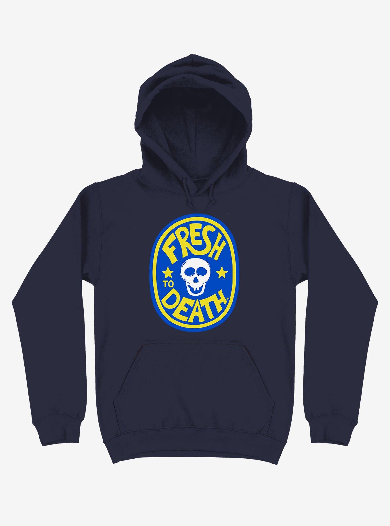 Fresh To Death Skull Hoodie, , hi-res