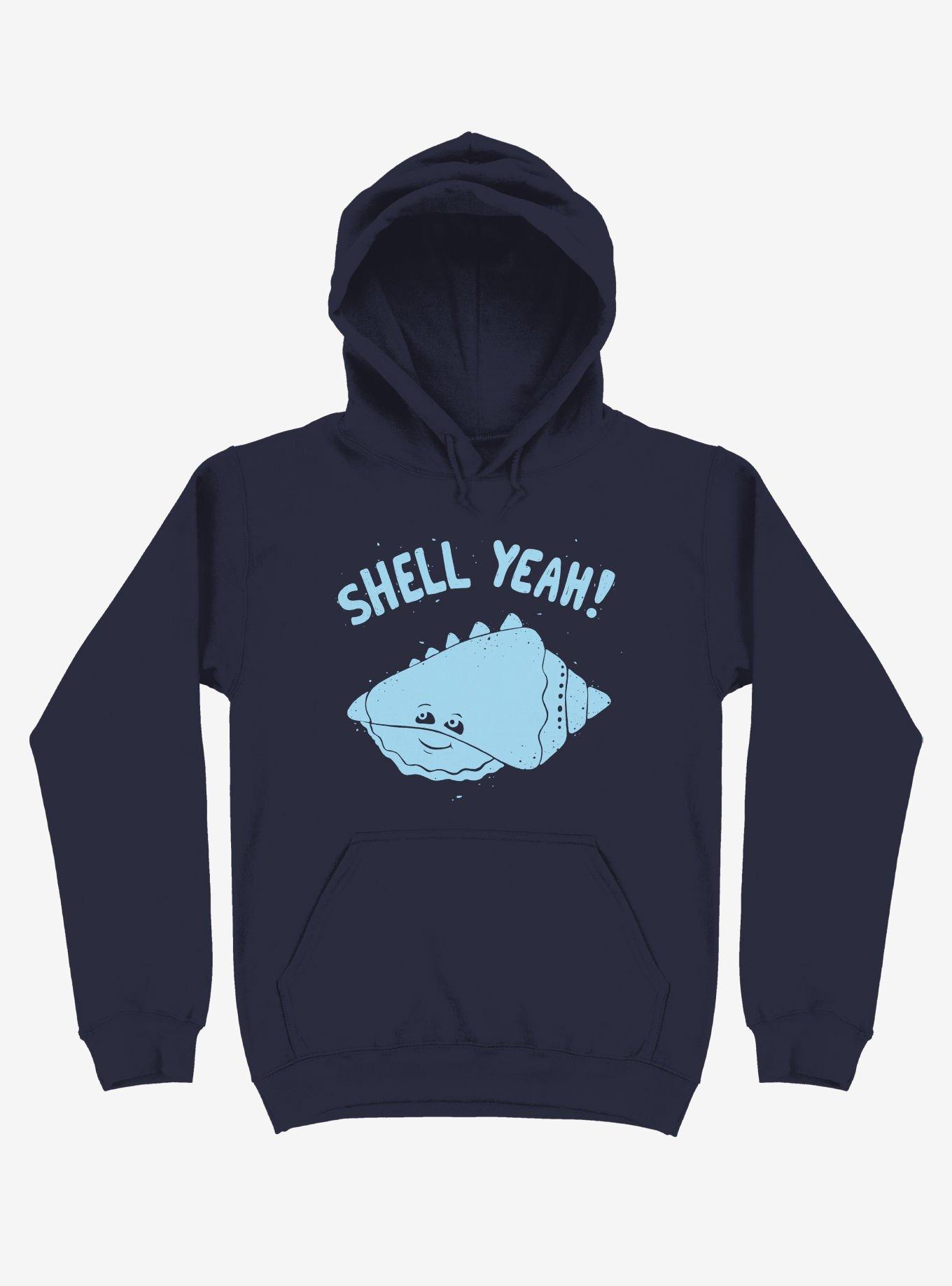 Shell Yeah! Hoodie, NAVY, hi-res