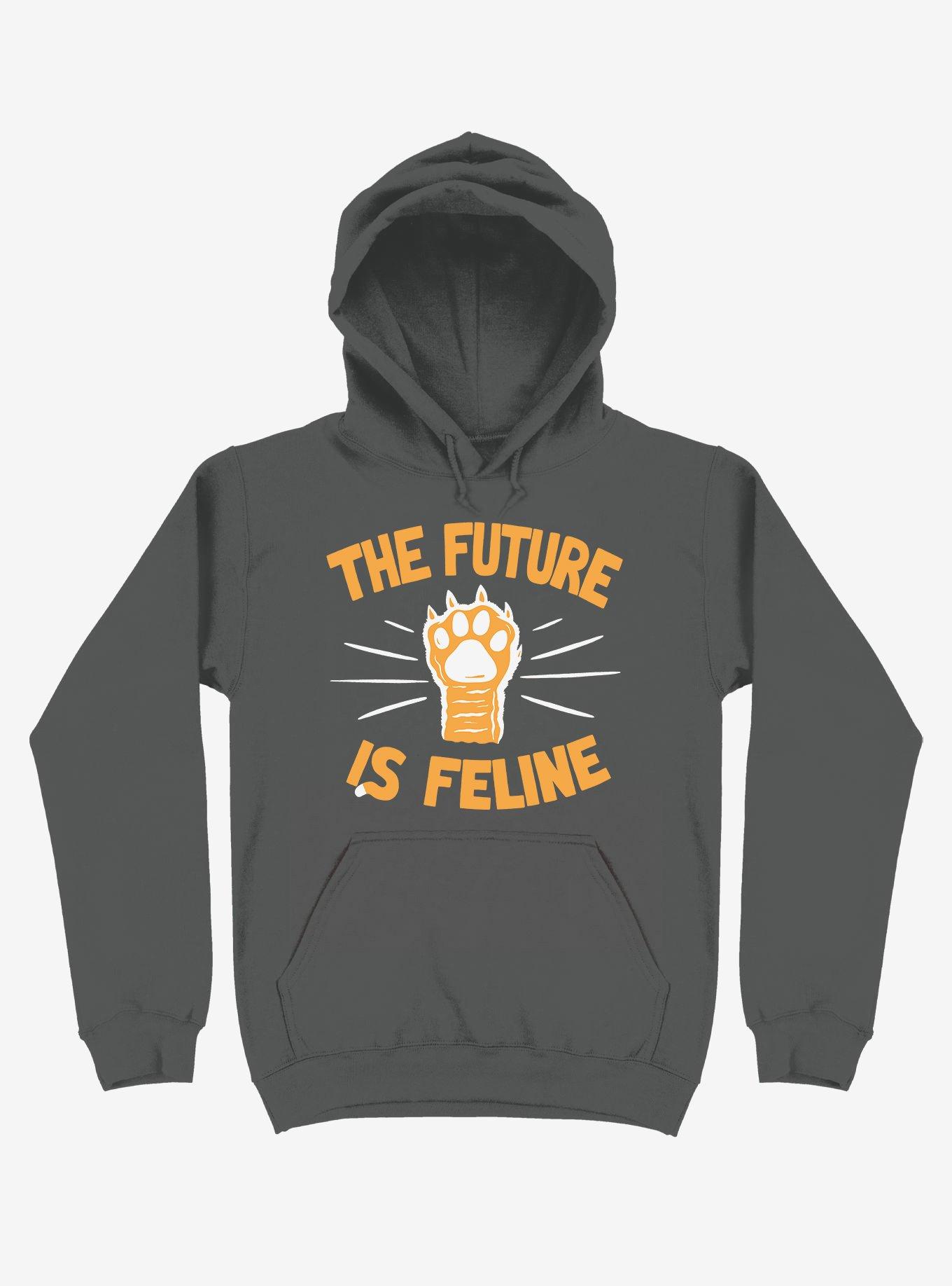The Future Is Feline Cat Hoodie, , hi-res