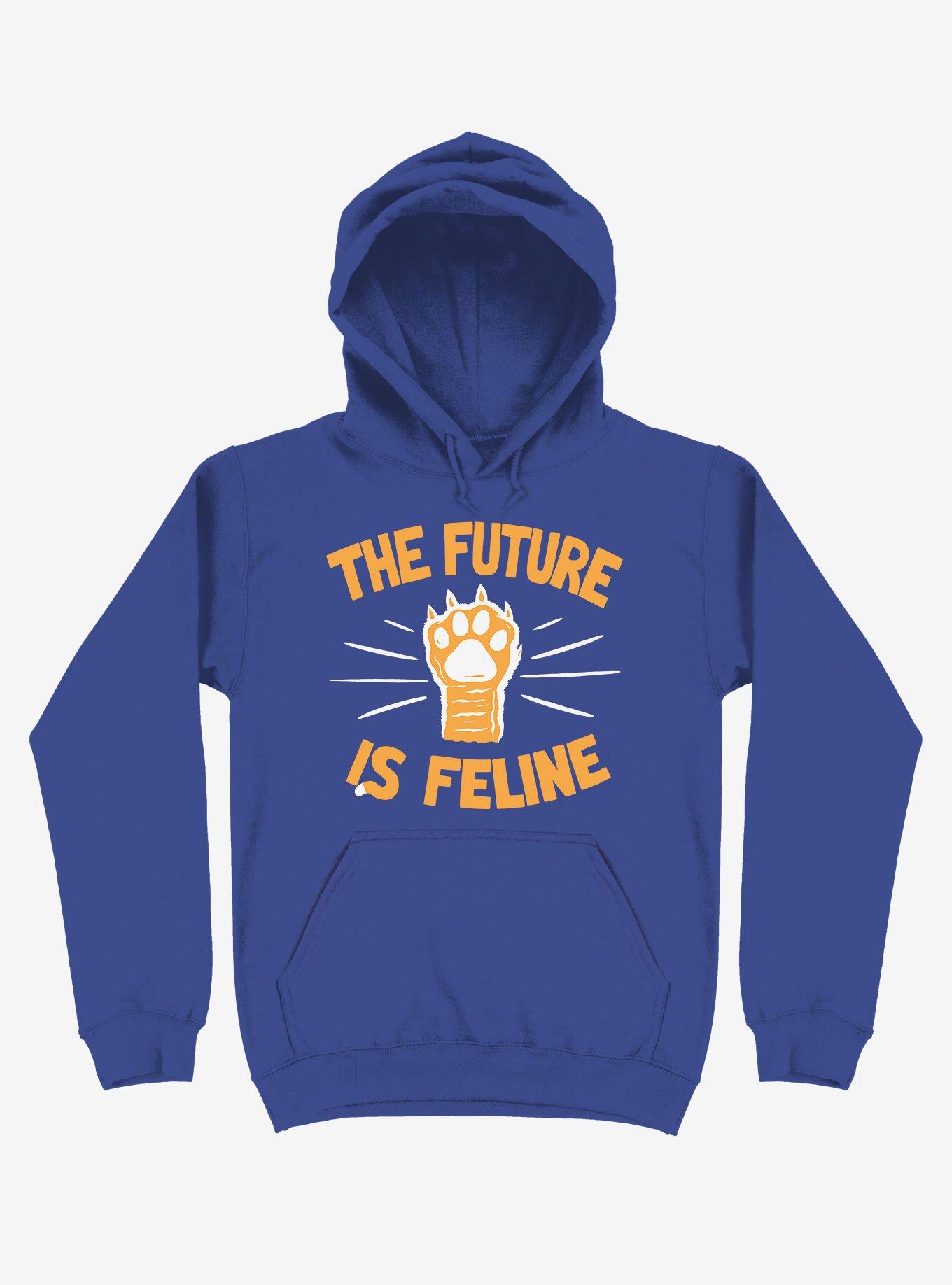 THRDLESS The Future Is Feline Cat Hoodie