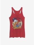 Disney Ducktales Scrooge Uncle Girls Tank Htr, RED HTR, hi-res