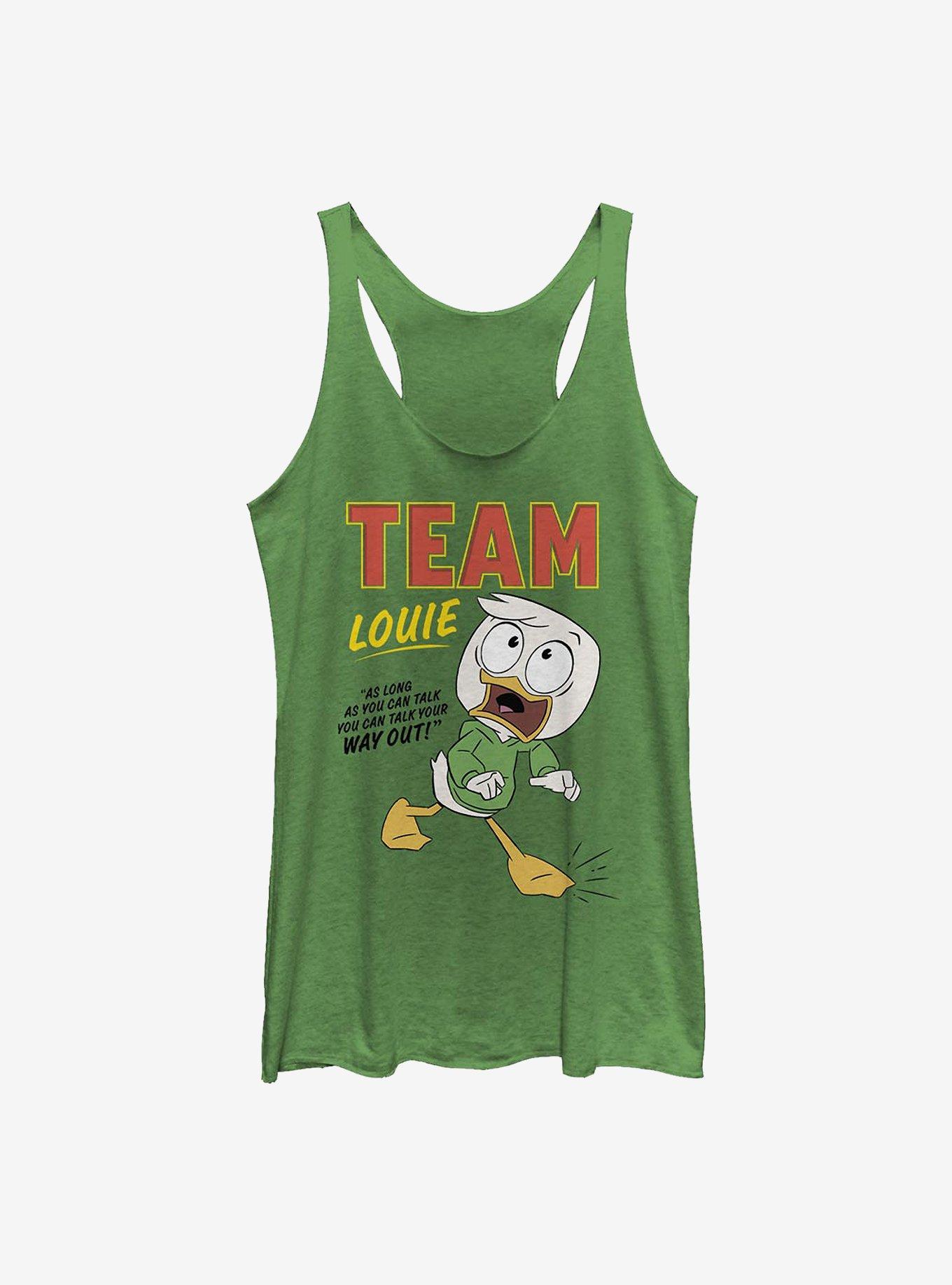 Disney Ducktales Team Louie Girls Tank, ENVY, hi-res