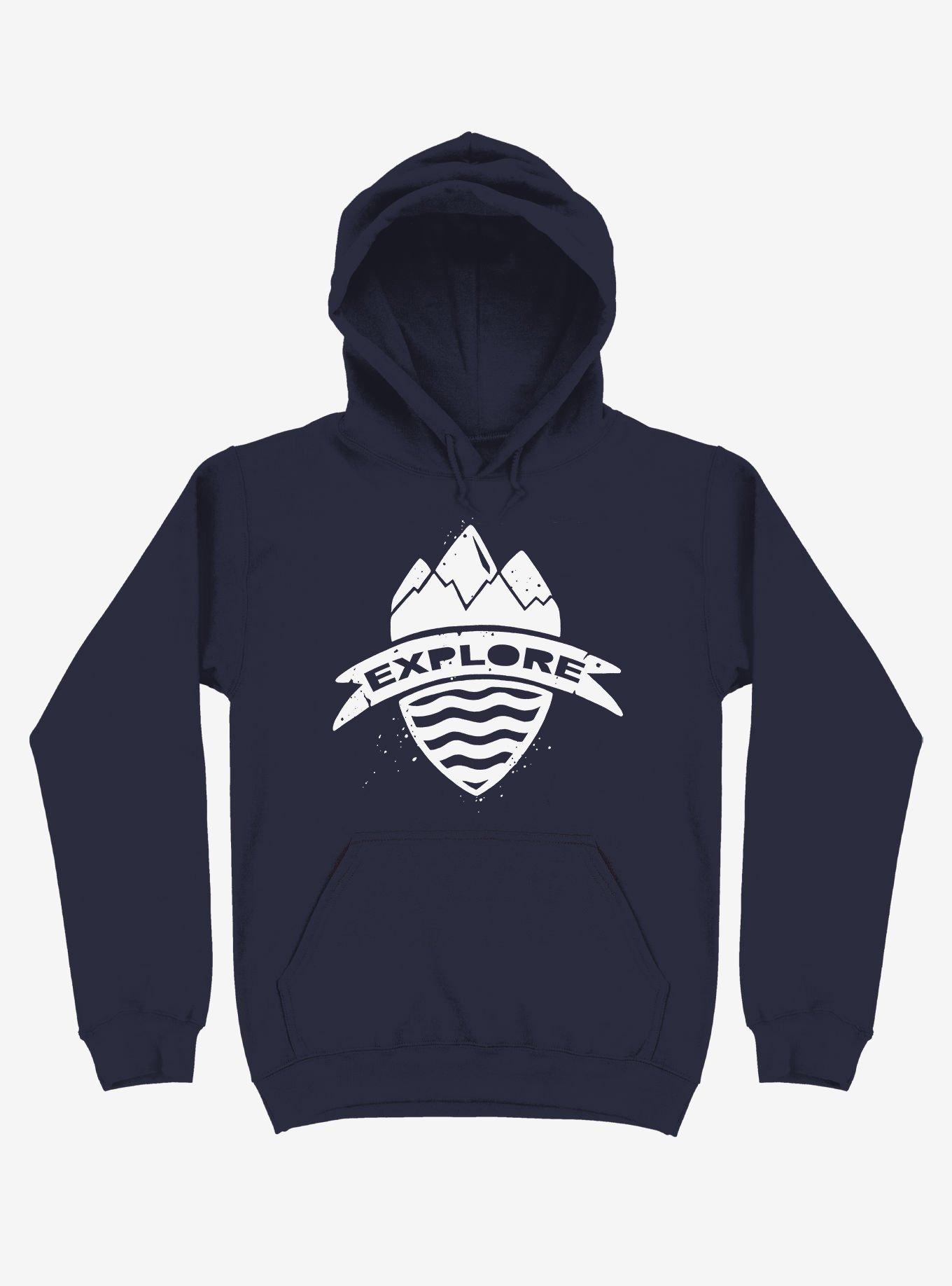 Explorer's Crest Hoodie, , hi-res
