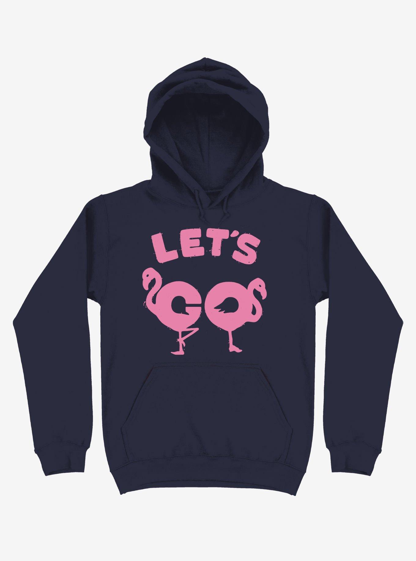 Let's Go Flamingo! Hoodie, , hi-res