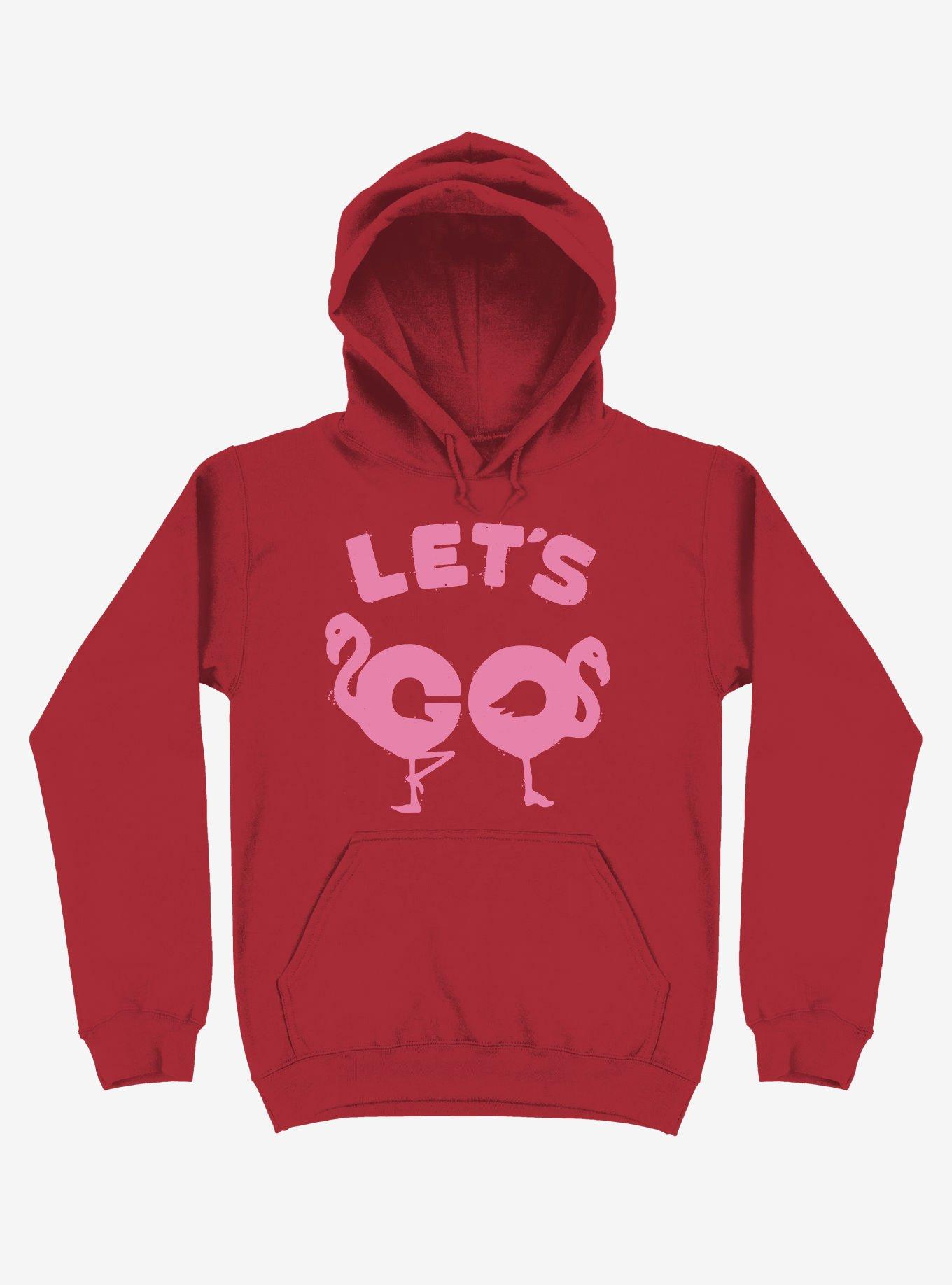 Let's Go Flamingo! Hoodie, , hi-res