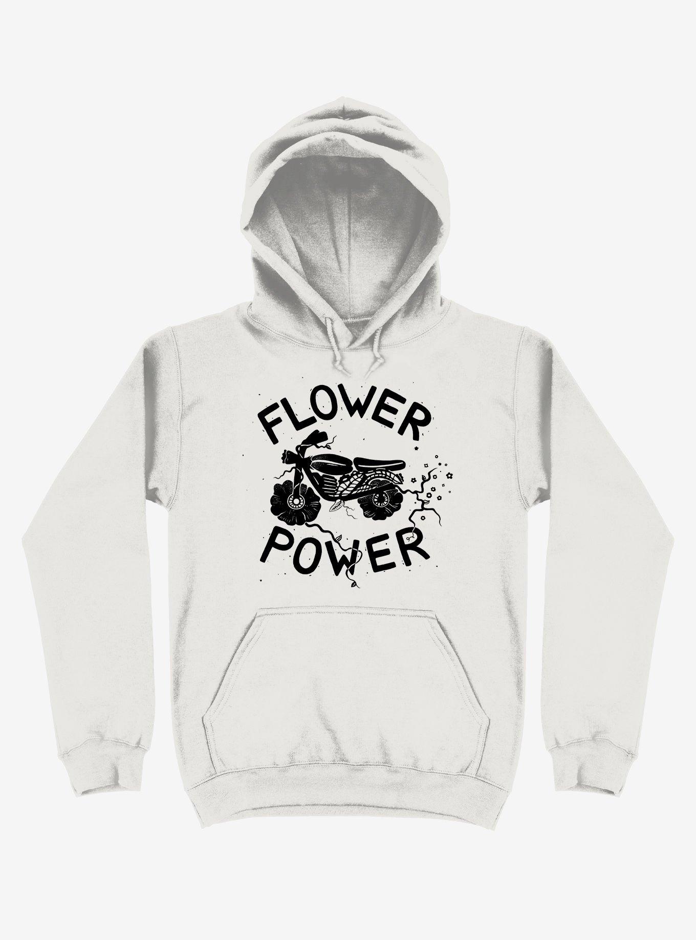 Flower Power Motorcycle Hoodie